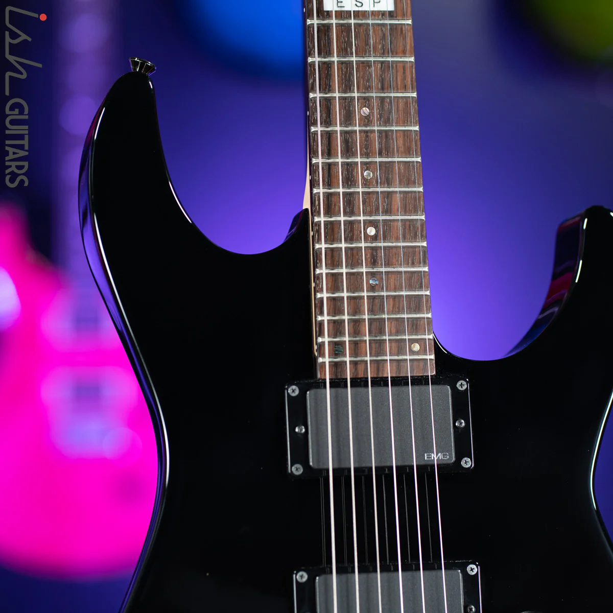 2008 ESP M-II Made in Japan Gloss Black - Image 3
