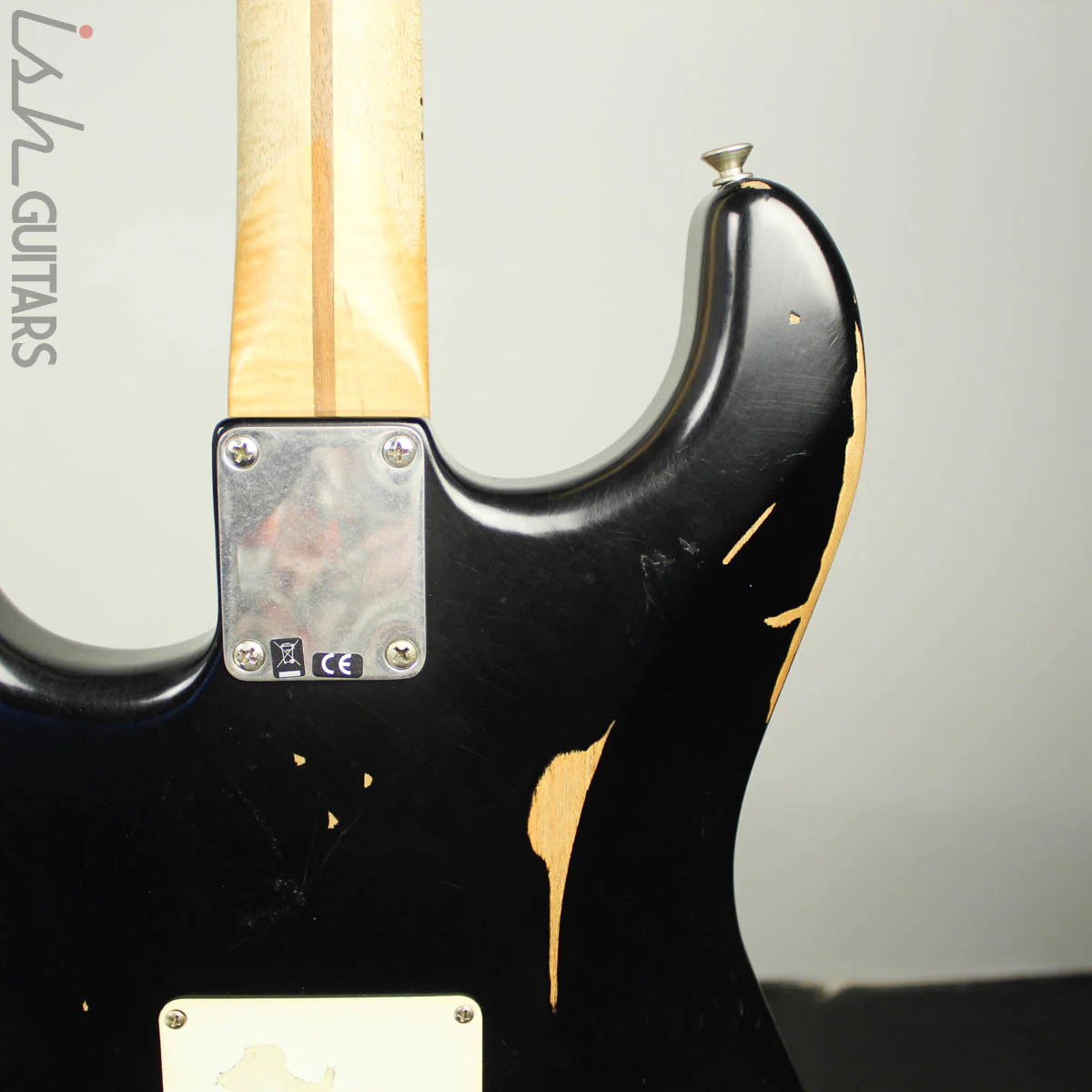 2008 Fender Road Worn 50s Stratocaster Black - Image 8