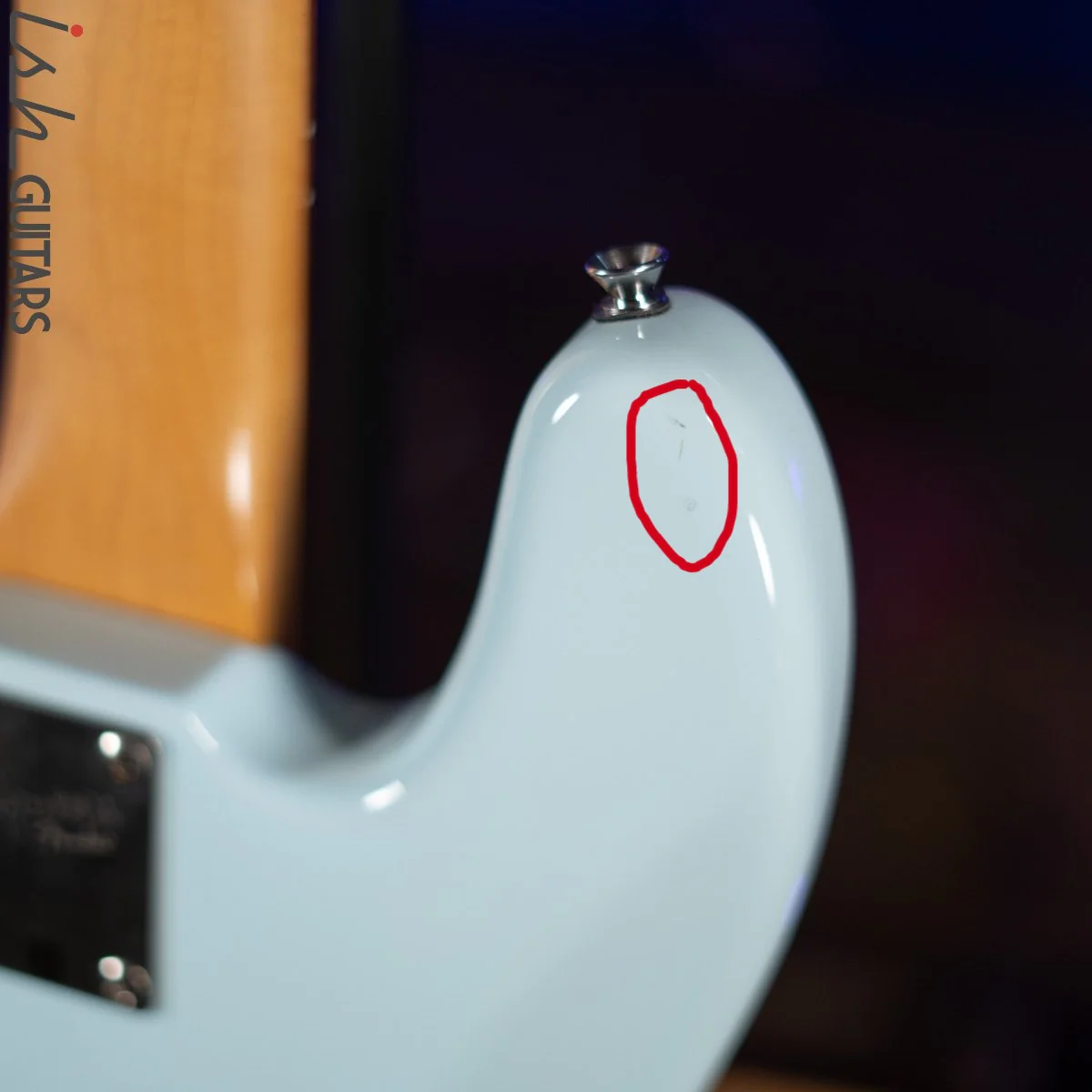 2008 Fender Squier Precision Vintage Vibe Powder Blue - Image 13