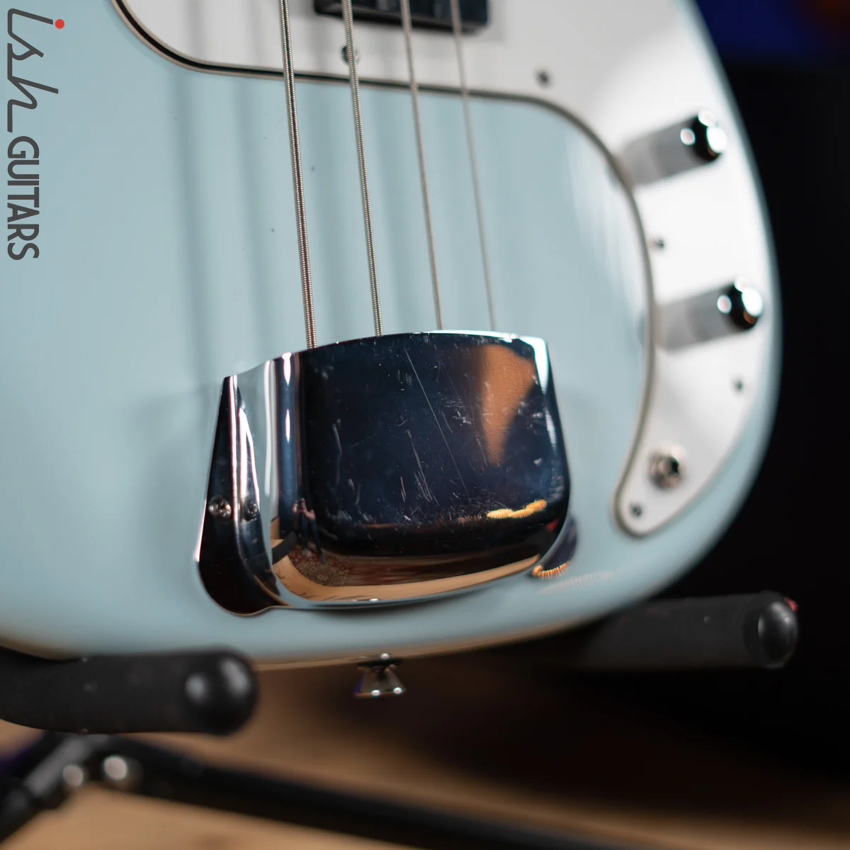 2008 Fender Squier Precision Vintage Vibe Powder Blue - Image 15