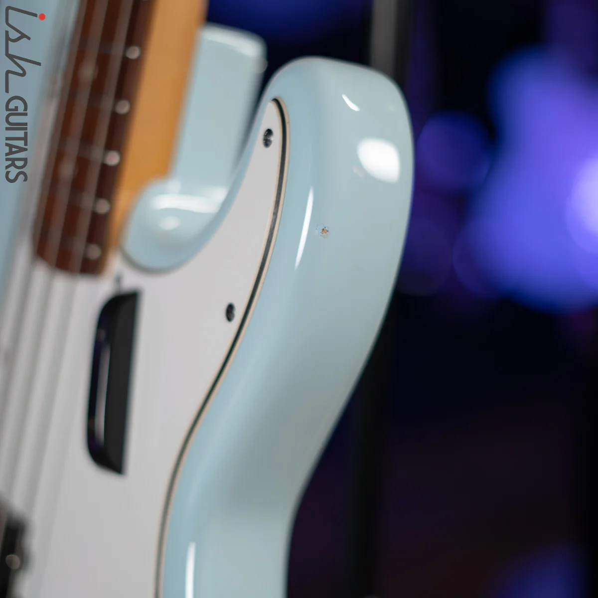 2008 Fender Squier Precision Vintage Vibe Powder Blue - Image 16