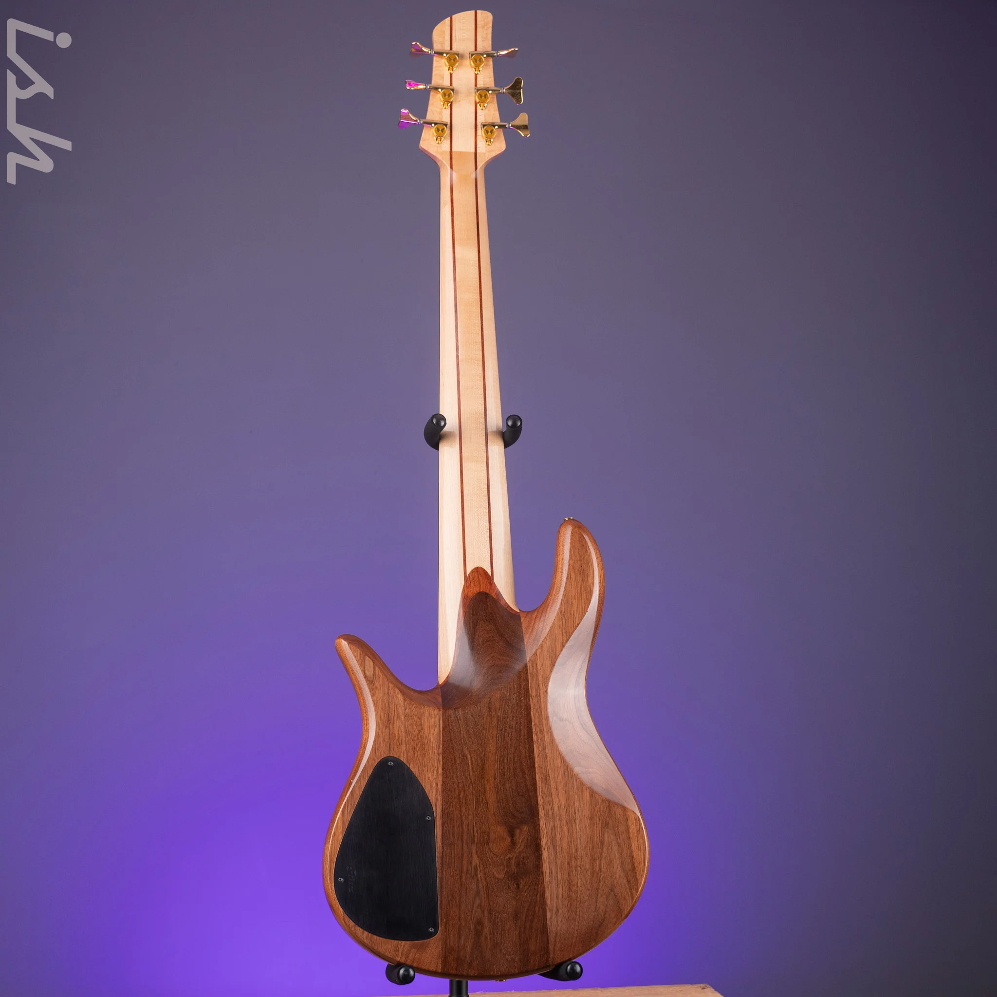 2008 Fodera Monarch Custom 6 String Fretless Bass Spalted Maple - Image 11