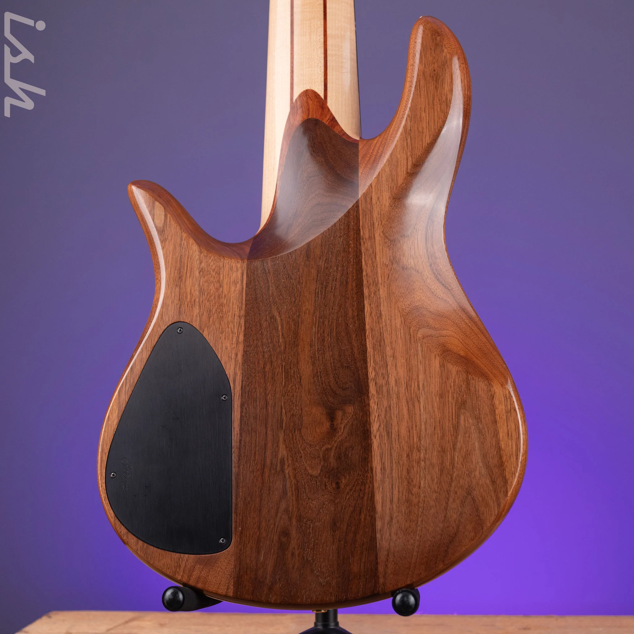 2008 Fodera Monarch Custom 6 String Fretless Bass Spalted Maple - Image 12