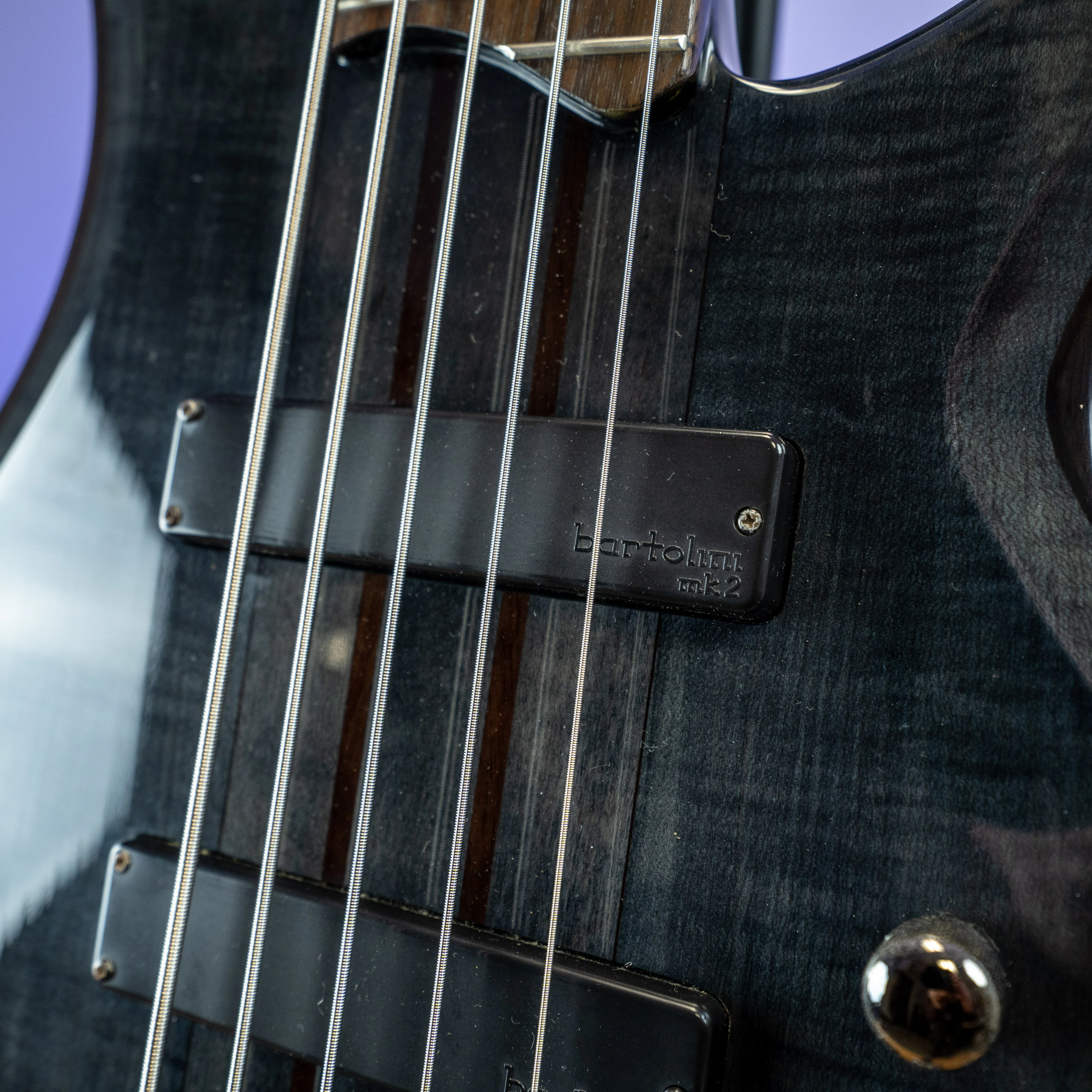 2008 Ibanez BTB575 Trans Gray 5 String Bass - Image 15