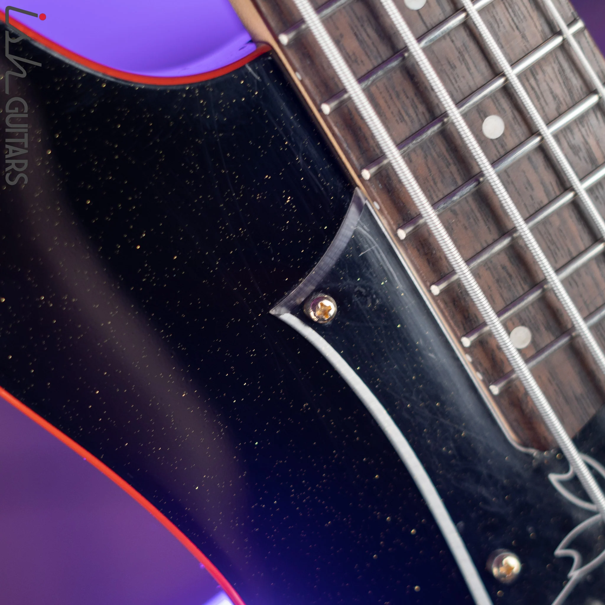 2008 Ibanez SRX08 LTD Bass Guitar Black Sparkle - Image 9