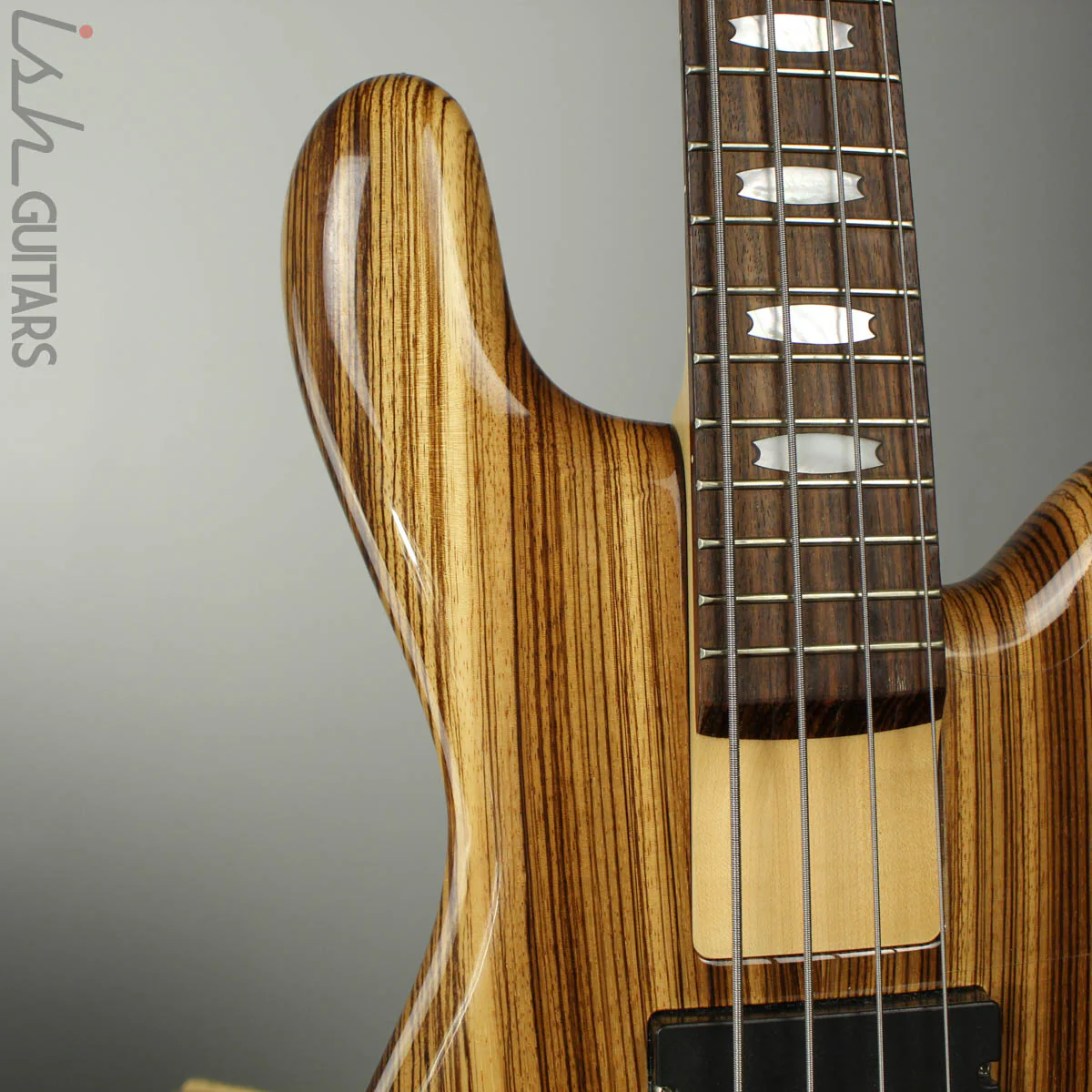 2008 Spector Euro Rebop4DLX Zebrawood - Image 3