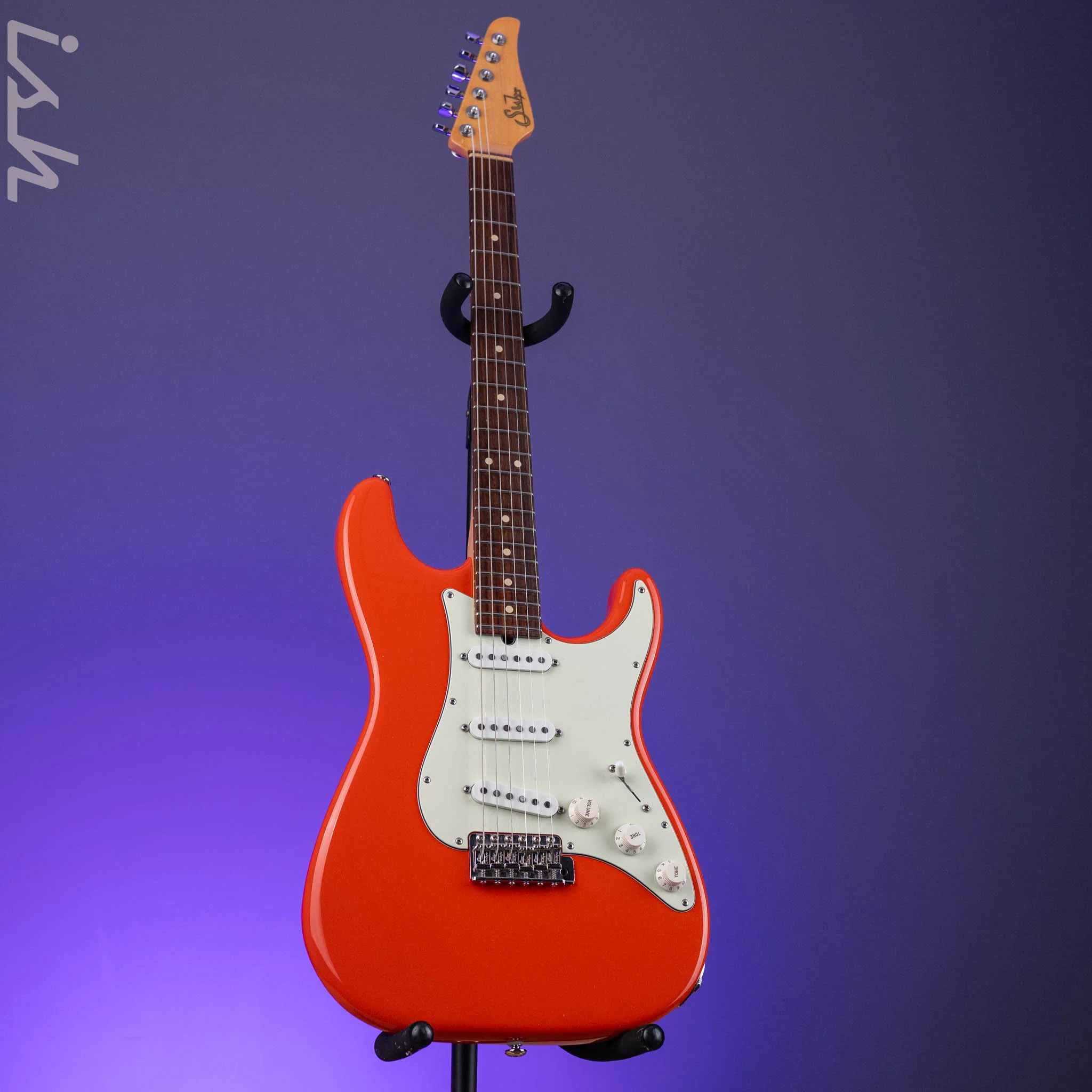 2008 Suhr Classic S SSS Scott Henderson Spec Fiesta/Dakota Mix Red - Image 2