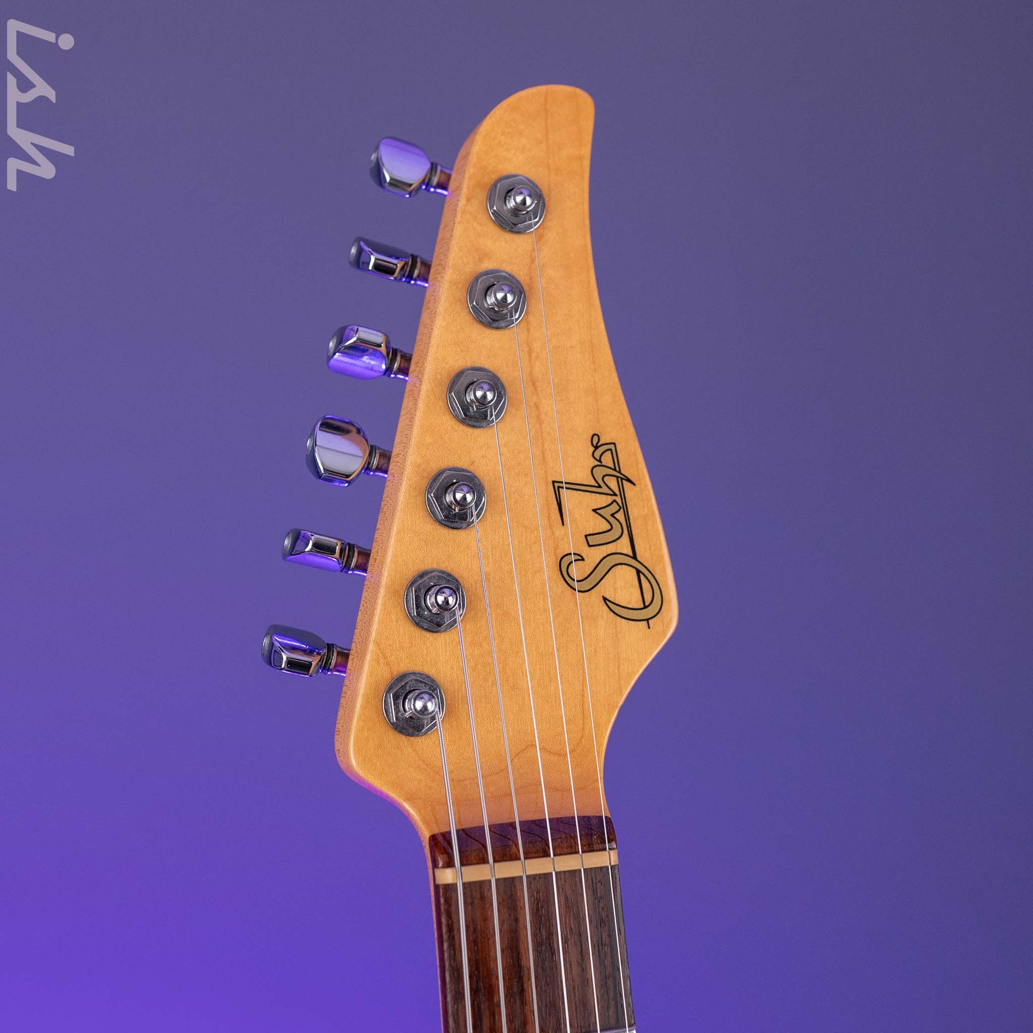 2008 Suhr Classic S SSS Scott Henderson Spec Fiesta/Dakota Mix Red - Image 8