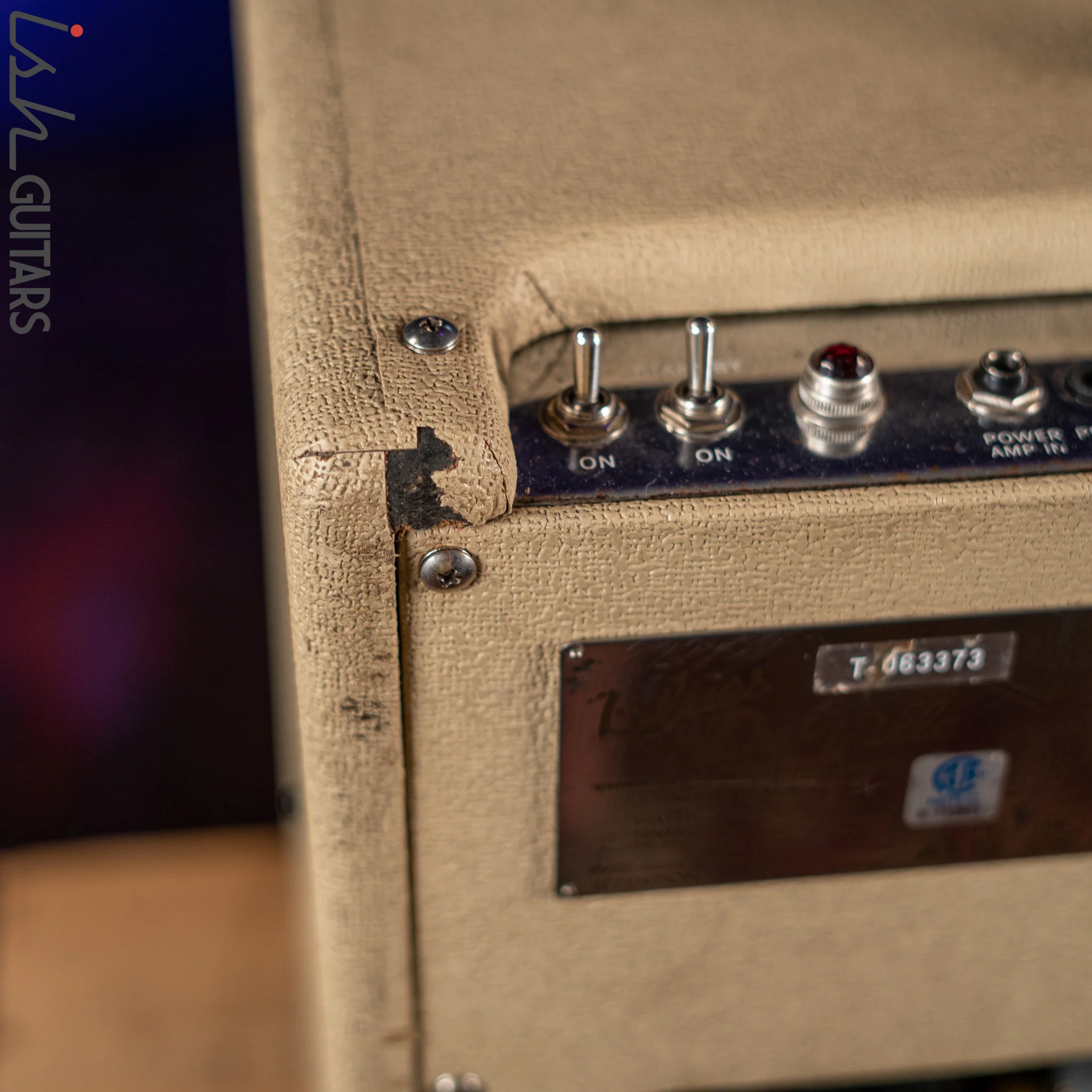 2009 USA Fender Blues DeVille Reissue Cream PROJECT AMP - Image 9