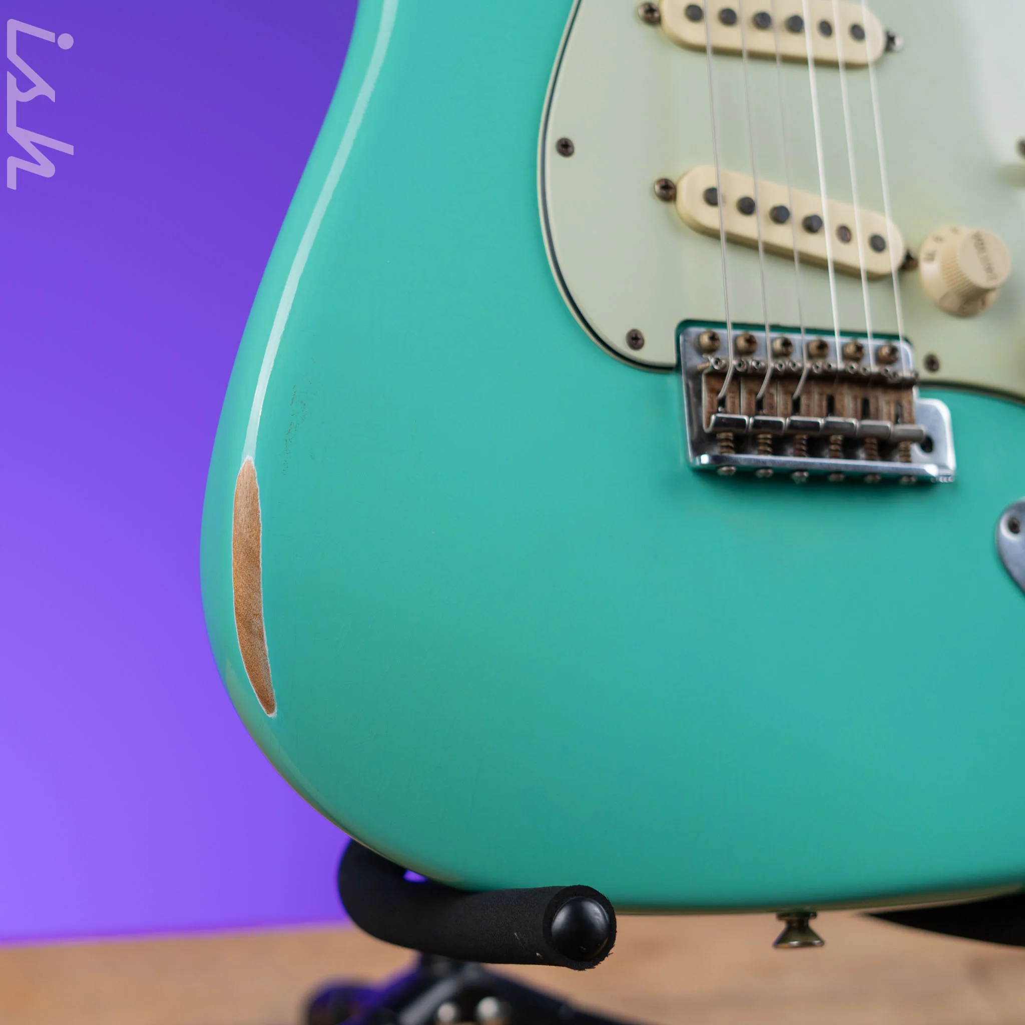 2009 Fender Custom Shop Wildwood 10 '59 Stratocaster Seafoam Green Brazilian Rosewood - Image 6