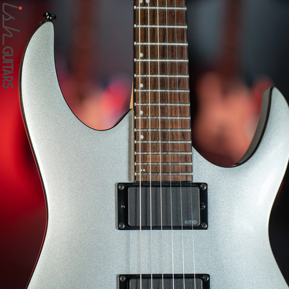 2009 Ibanez MBM2 Matt Bachand Silver - Image 3