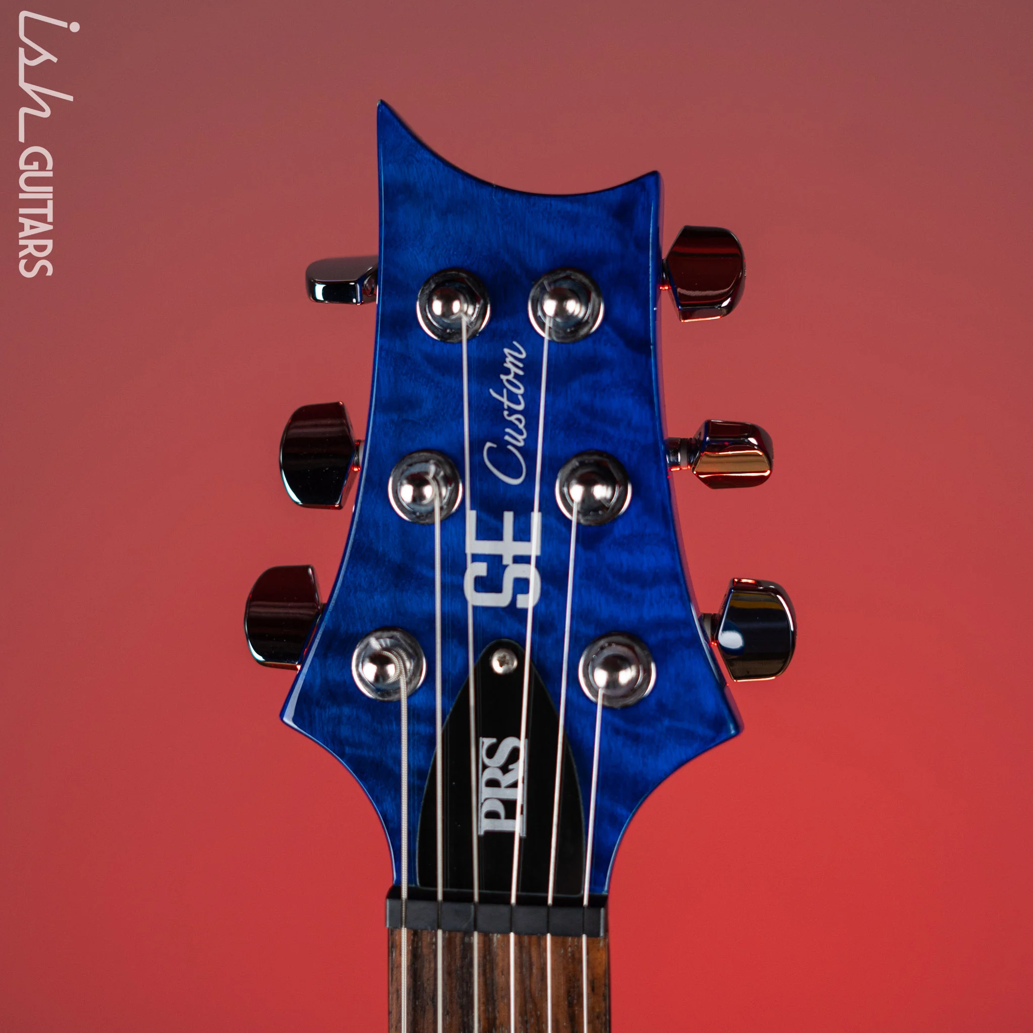 2009 PRS SE Custom 24 Quilt Blue - Image 5