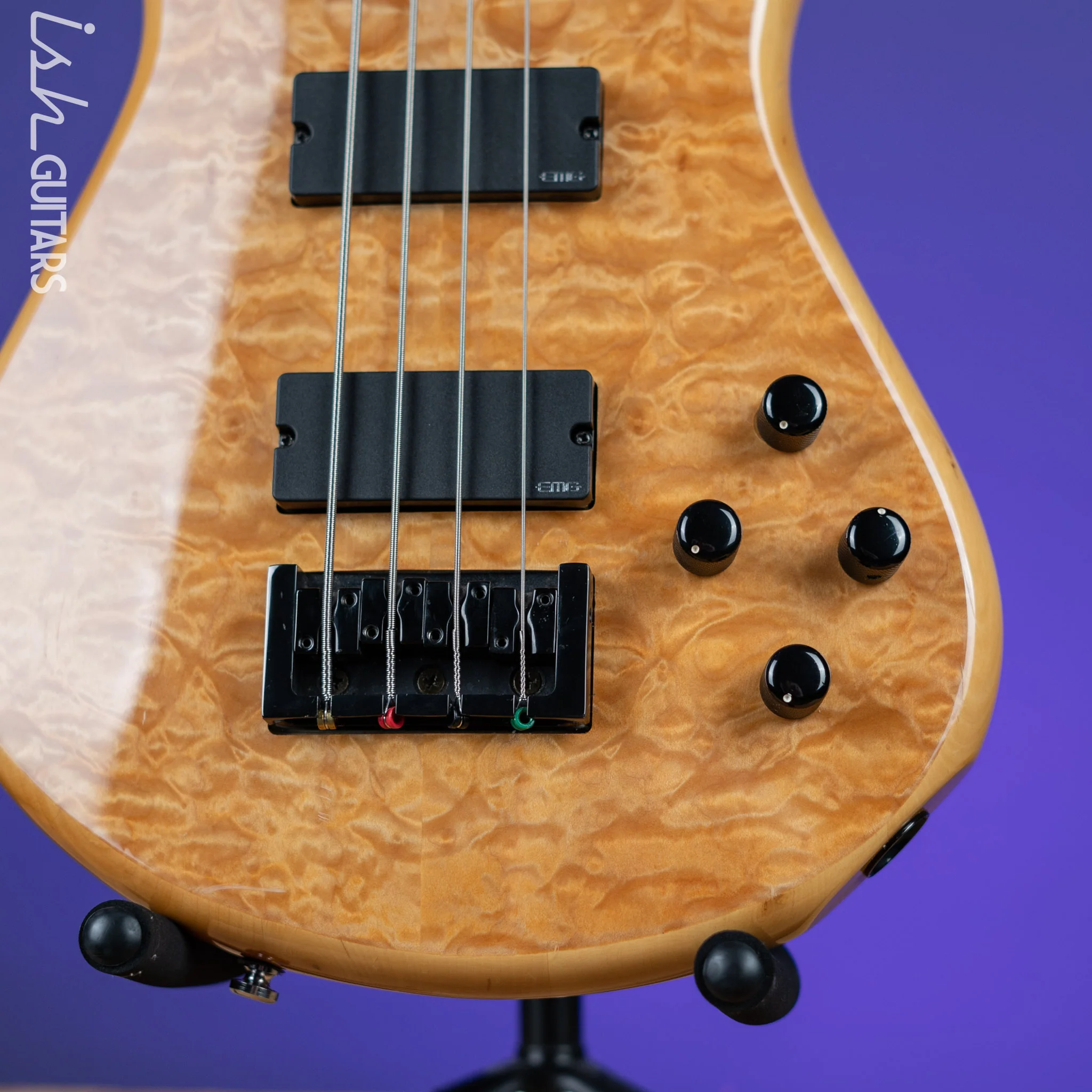 2009 Spector Legend 4 Custom Natural - Image 4