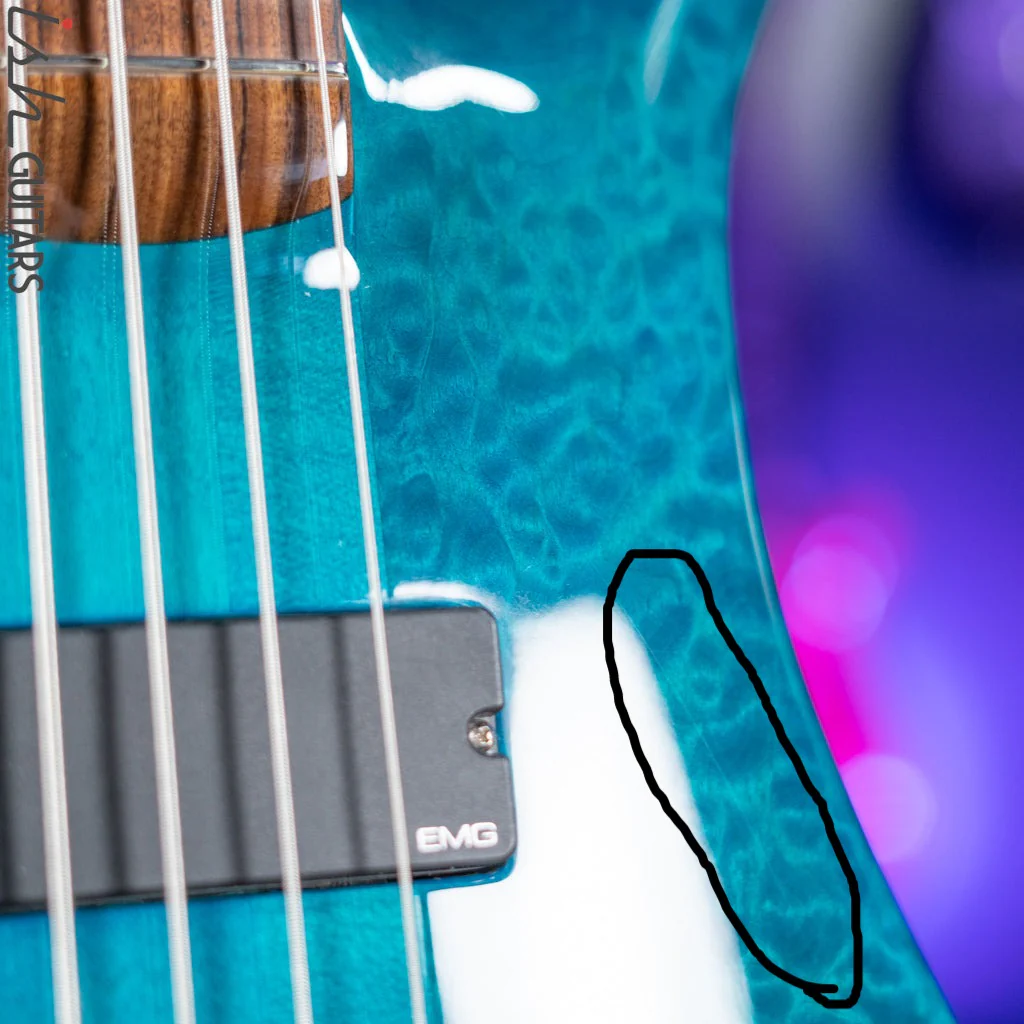 2009 Spector USA NS-5XL Peacock Blue - Image 15