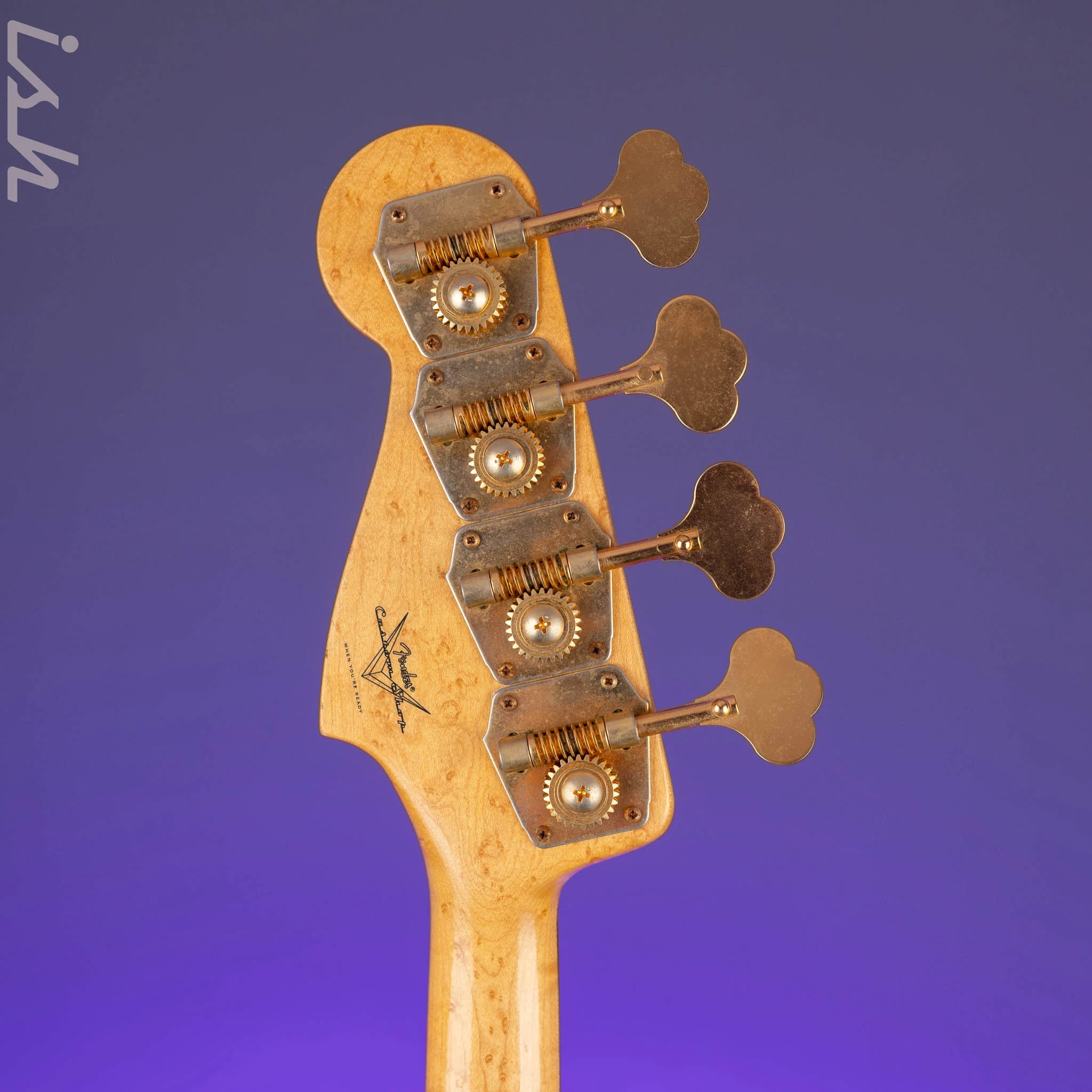 2010 Fender Custom Shop 1960 Jazz Bass Relic Seafoam Green Sparkle Gold Hardware - Image 14