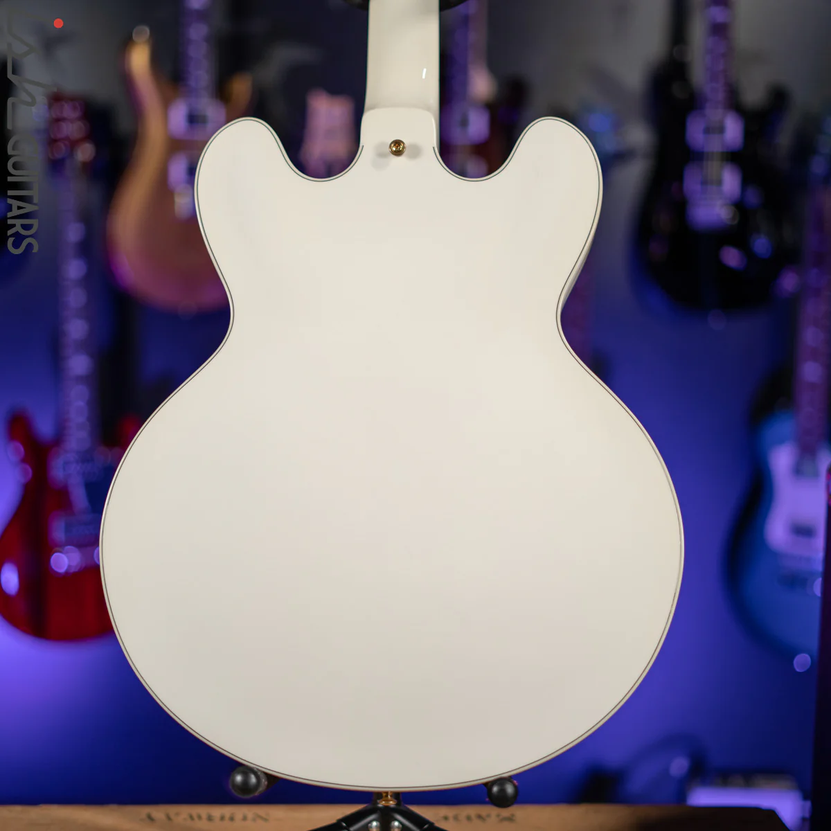 2010 Gibson Custom Shop ES-355 Semi-Hollow Alex Lifeson Signature Alpine White - Image 10