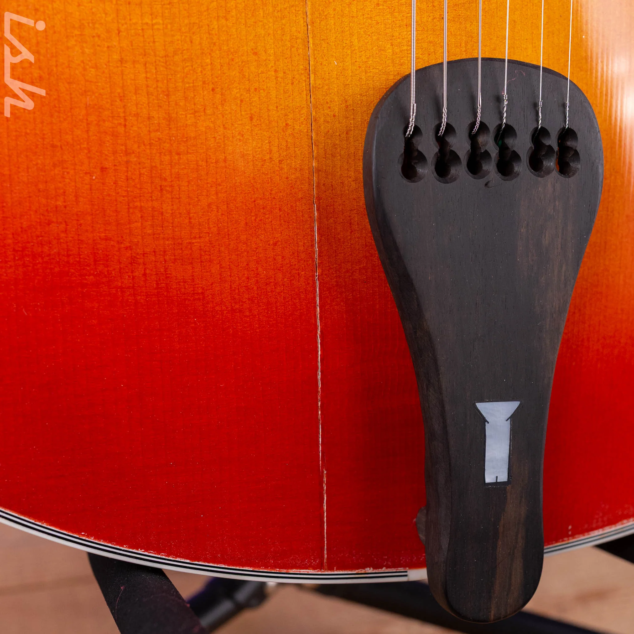 2010 Insalaco Archtop Cherry Burst - Image 8
