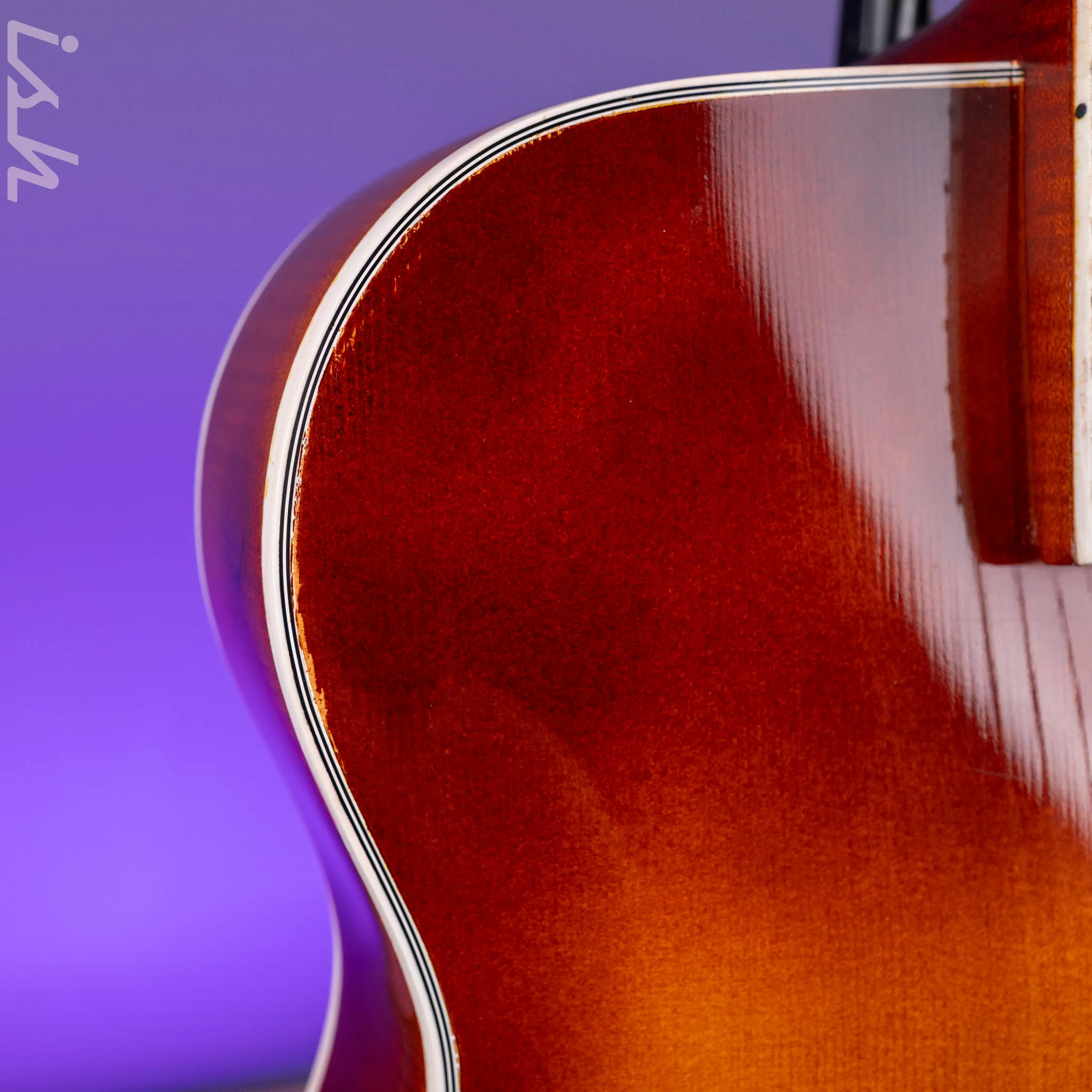 2010 Insalaco Archtop Tobacco Burst - Image 6