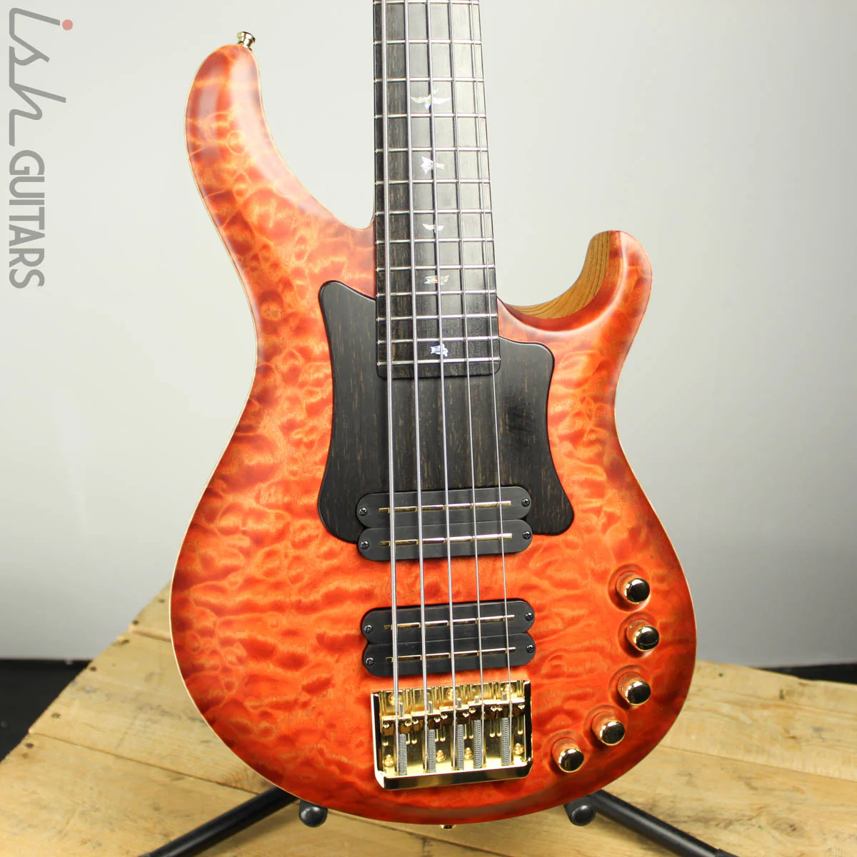 2010 Paul Reed Smith PRS Private Stock Gary Grainger 5 String Bass - Image 2