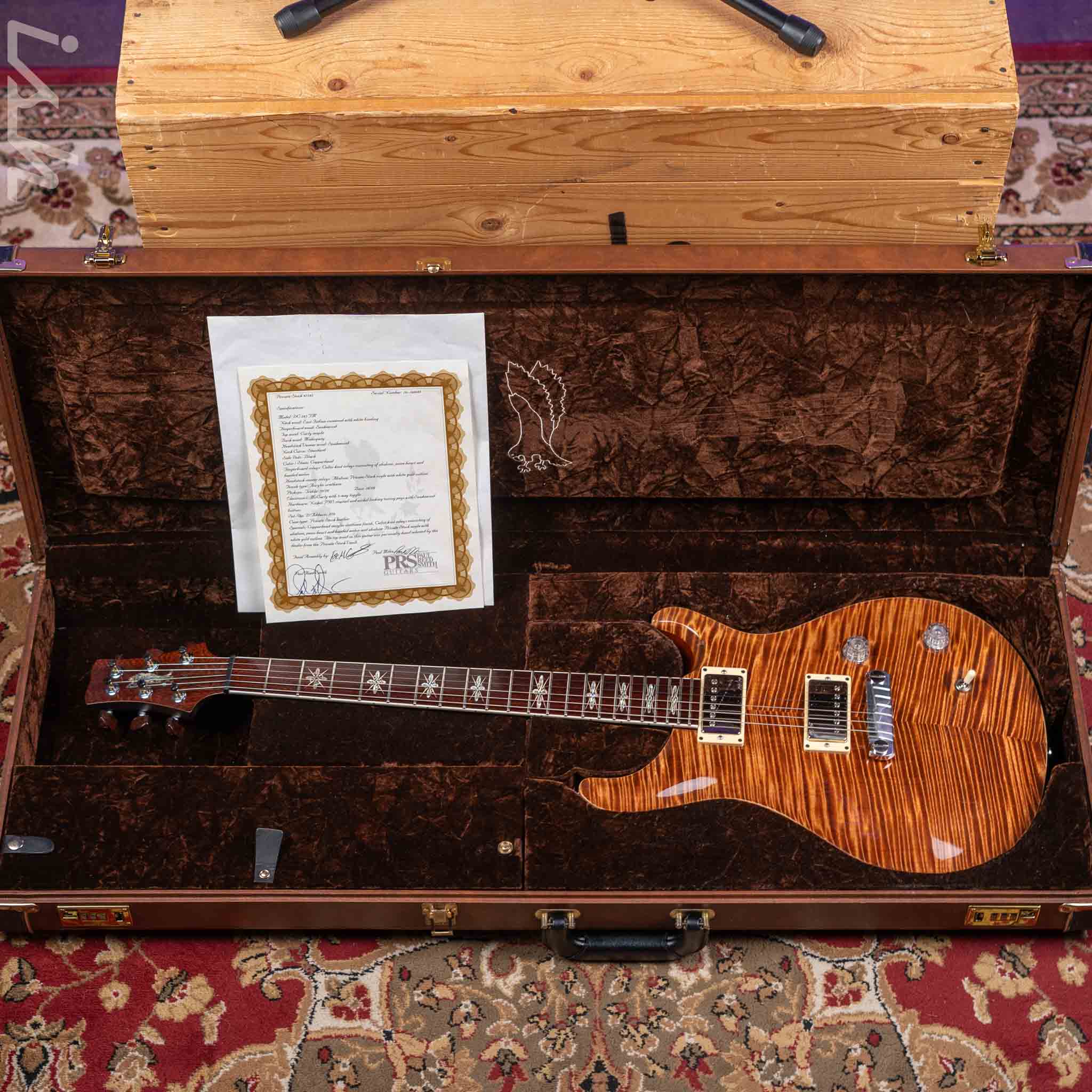2010 PRS Private Stock DC 245 Ted McCarty Copperhead - Image 19