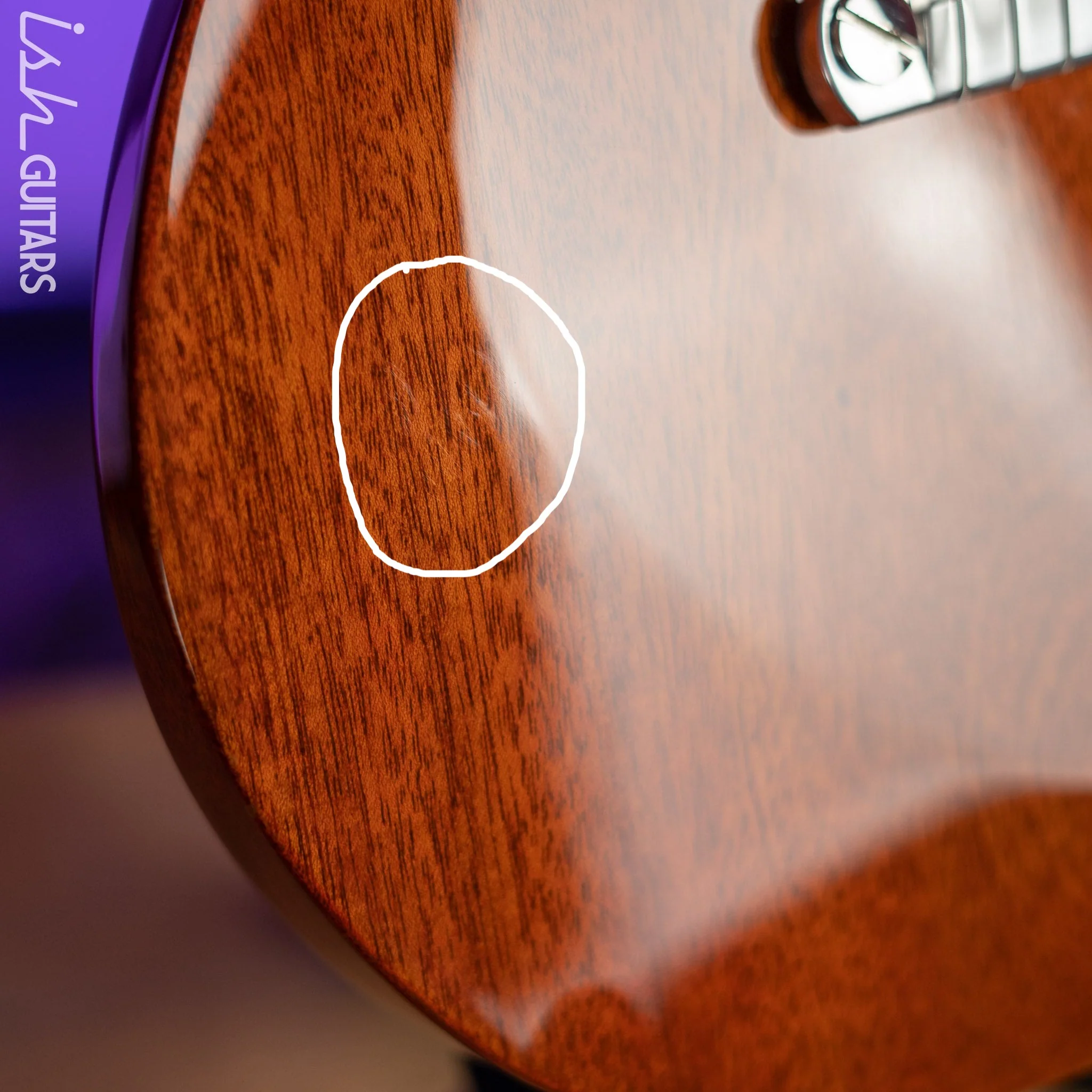 2010 PRS Mira Core Natural Mahogany - Image 6