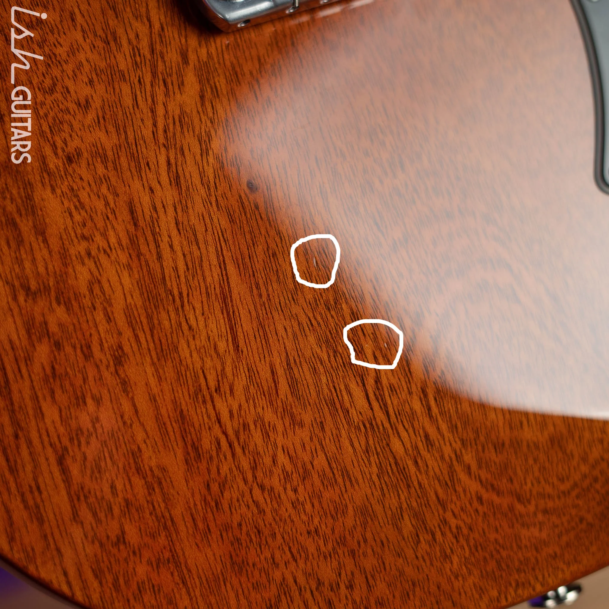 2010 PRS Mira Core Natural Mahogany - Image 8