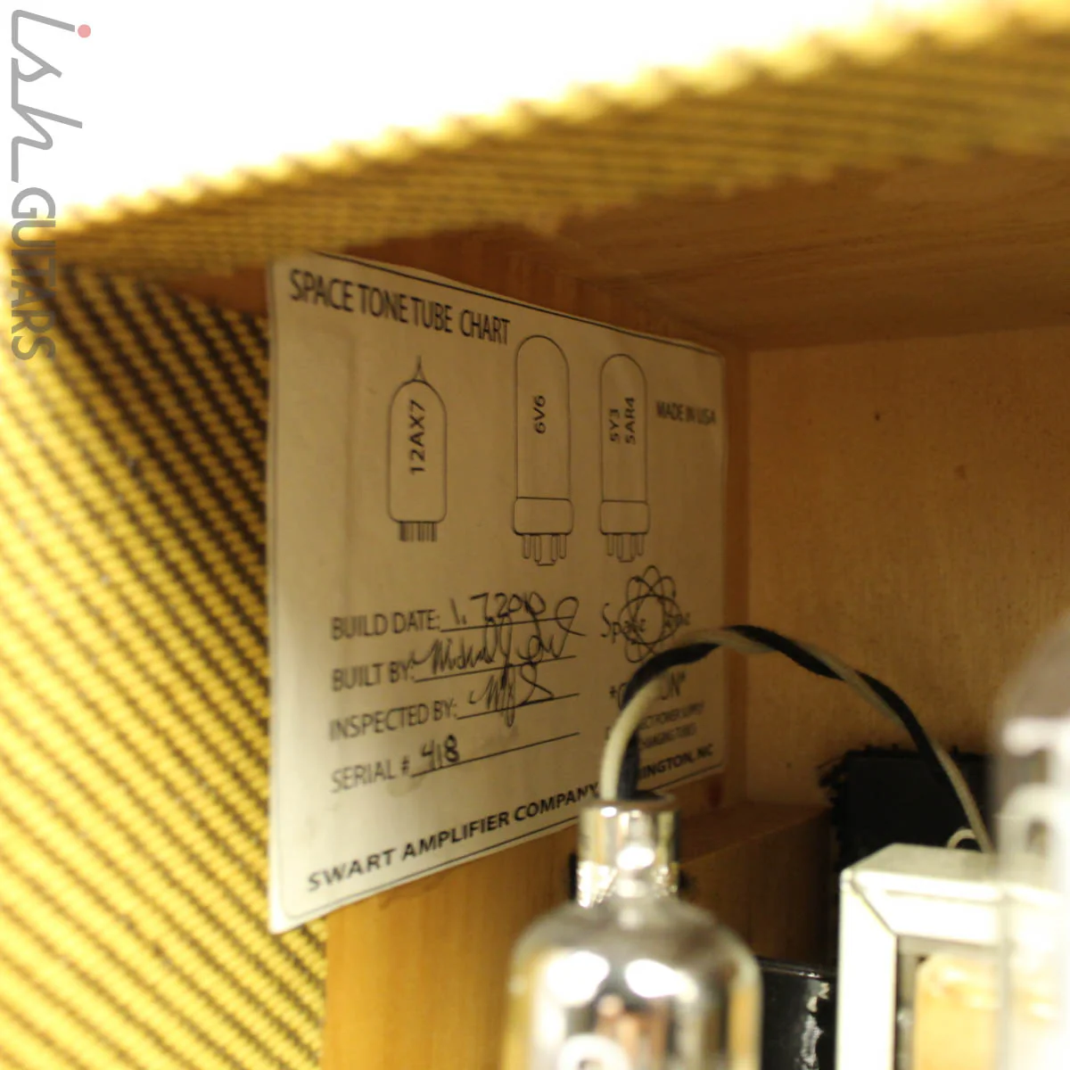 2010 Swart Amplifier Company Space Tone ST-6V6se Tube Amp - Image 8