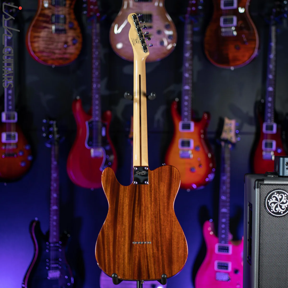 2010 Squier Telecaster Semi-Hollow Brown Mahogany - Image 7