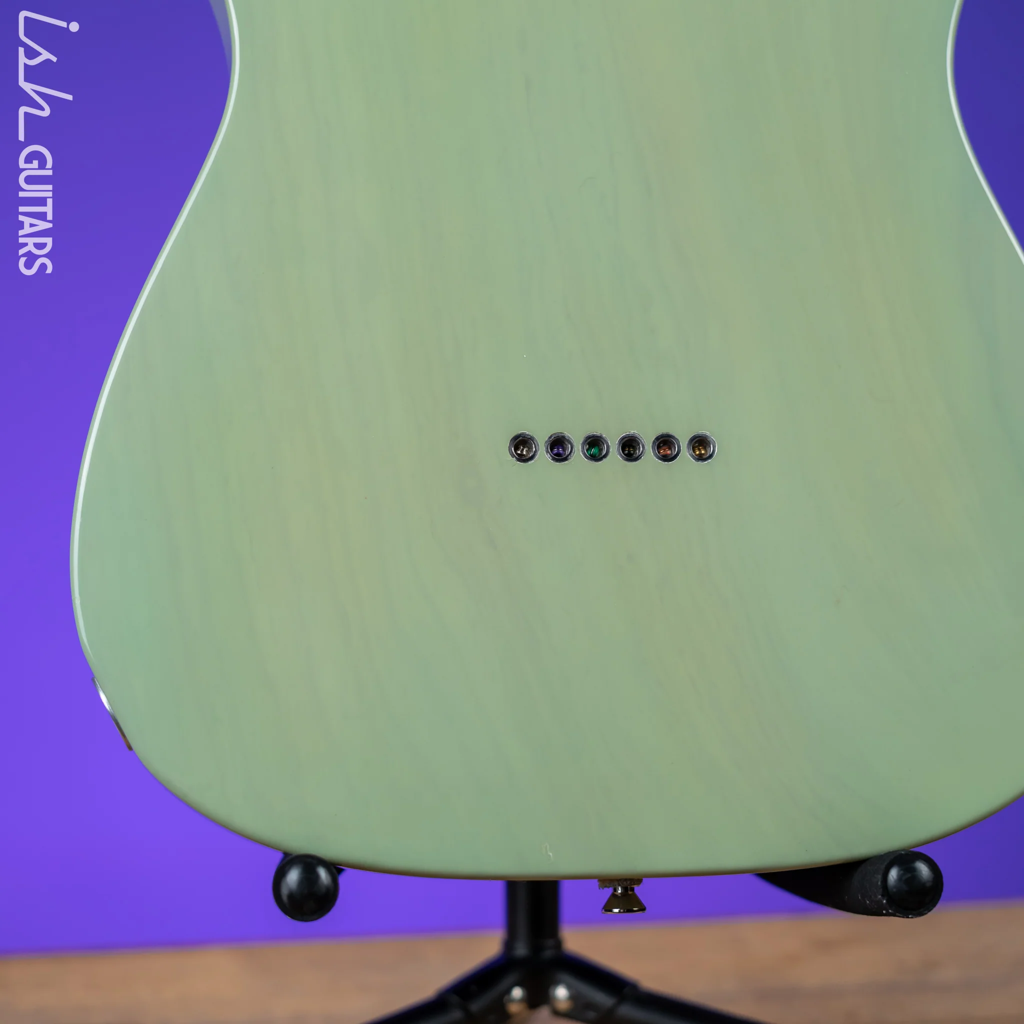 2011 DeTemple Guitars Spirit Series Tele Seafoam Green - Image 12