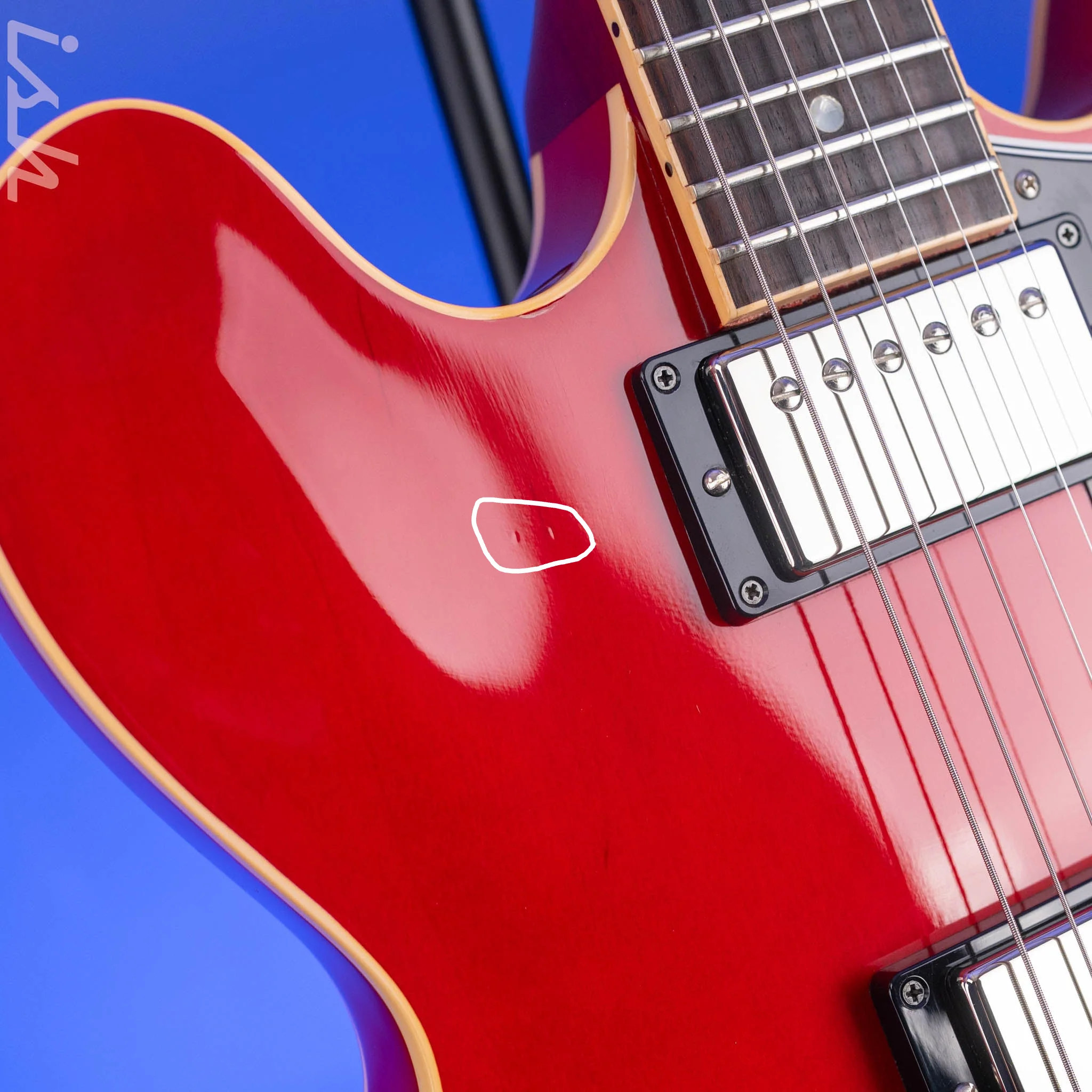 2011 Gibson '59 335 Cherry Red - Image 6