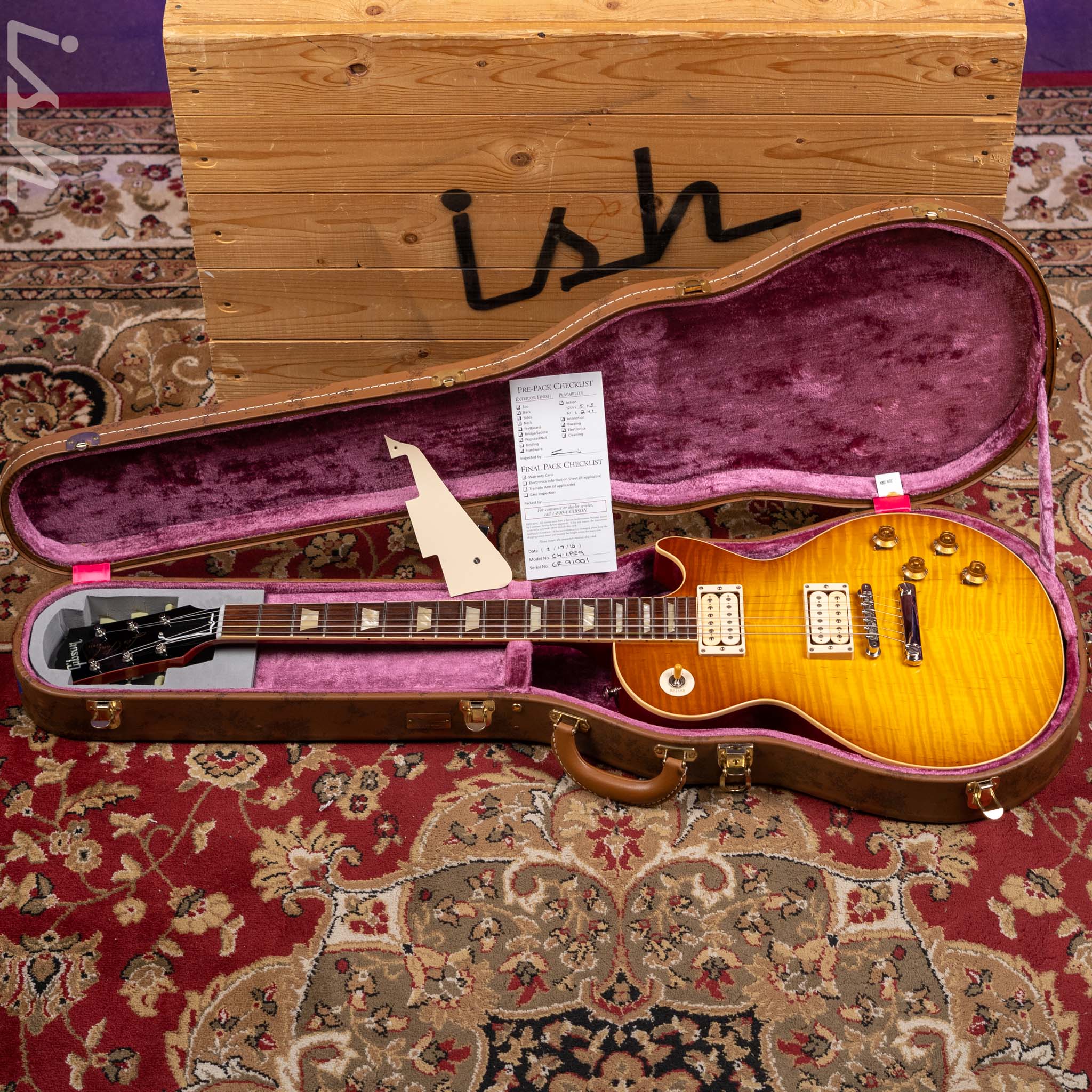 2011 Gibson Custom Shop 1959 Reissue Les Paul Dirty Lemon - LPR-9 - Image 22