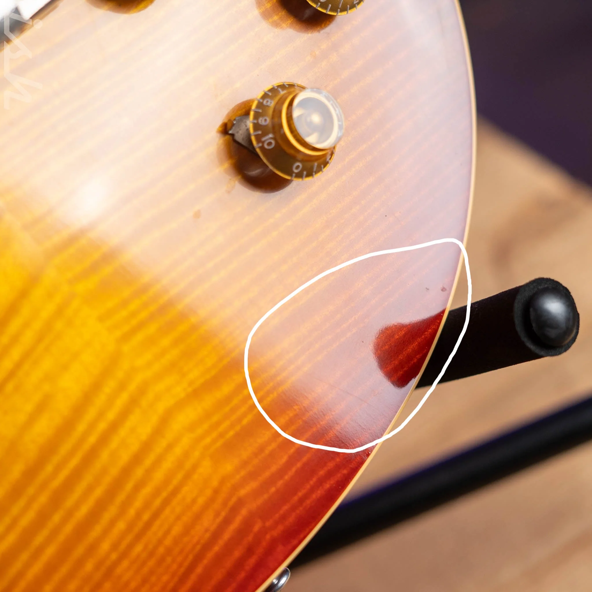 2011 Gibson Custom Shop 59 Reissue Washed Cherry Sunburst - Image 4