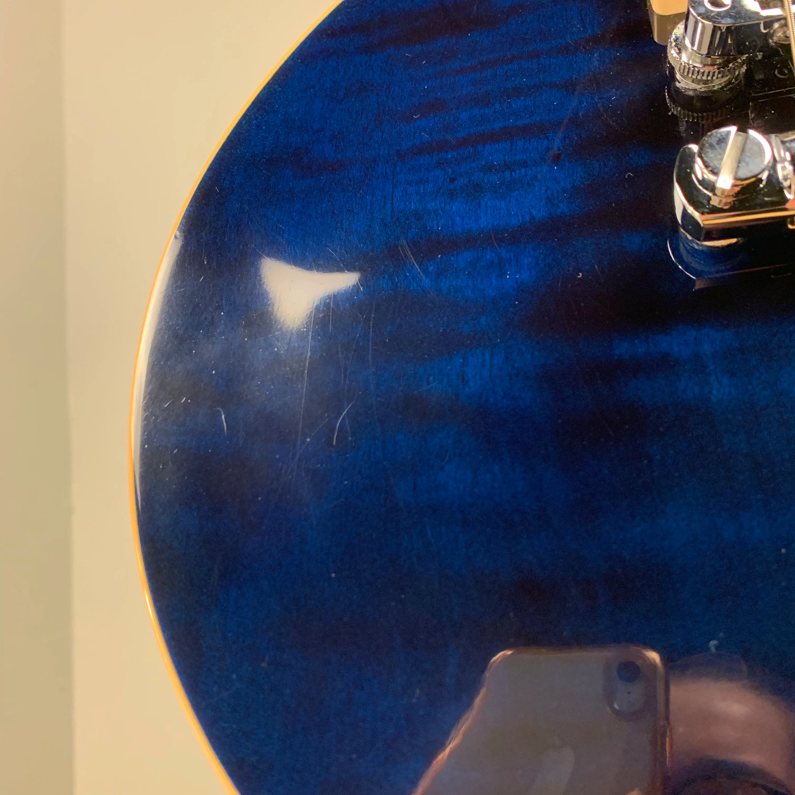 2011 Gibson Les Paul Chicago Blue - Image 15
