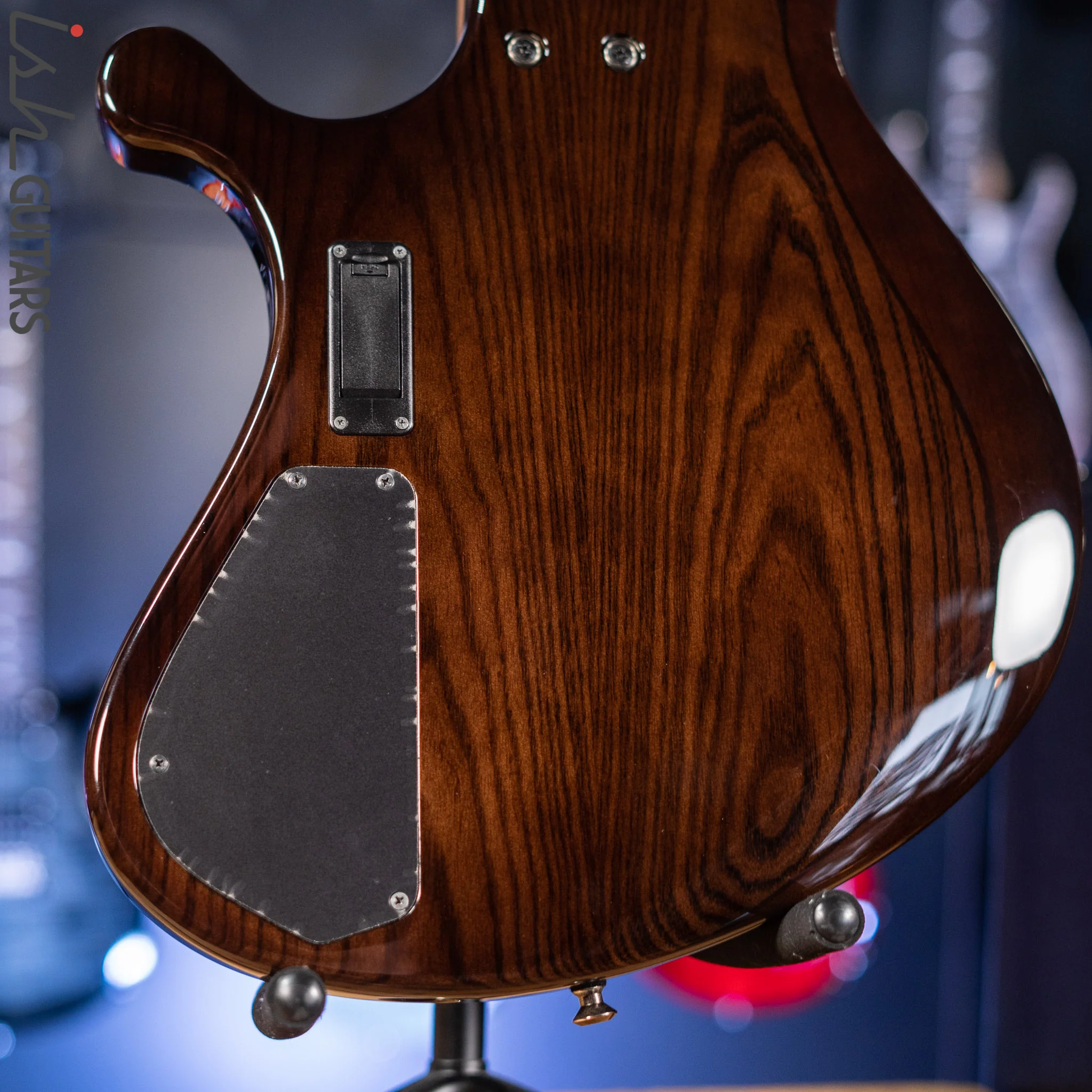2011 Ibanez Prestige G105 Grooveline 5-String Bass Transparent Espresso - Image 10
