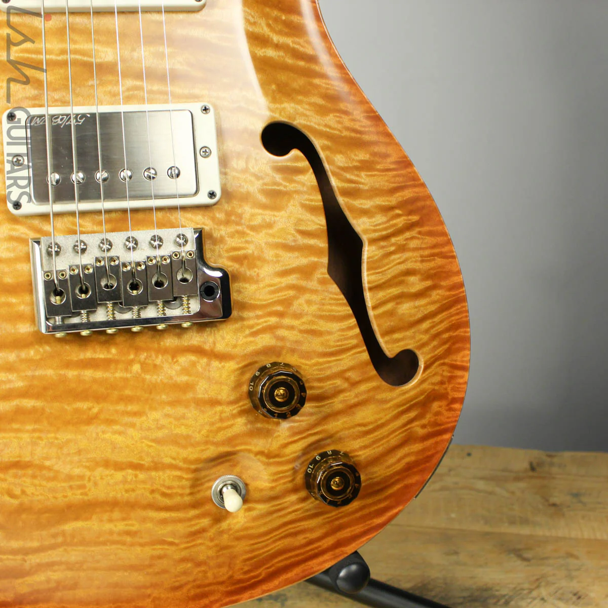 2011 Paul Reed Smith Private Stock Dweezil Zappa Custom 24 Semi-Hollow - Image 4