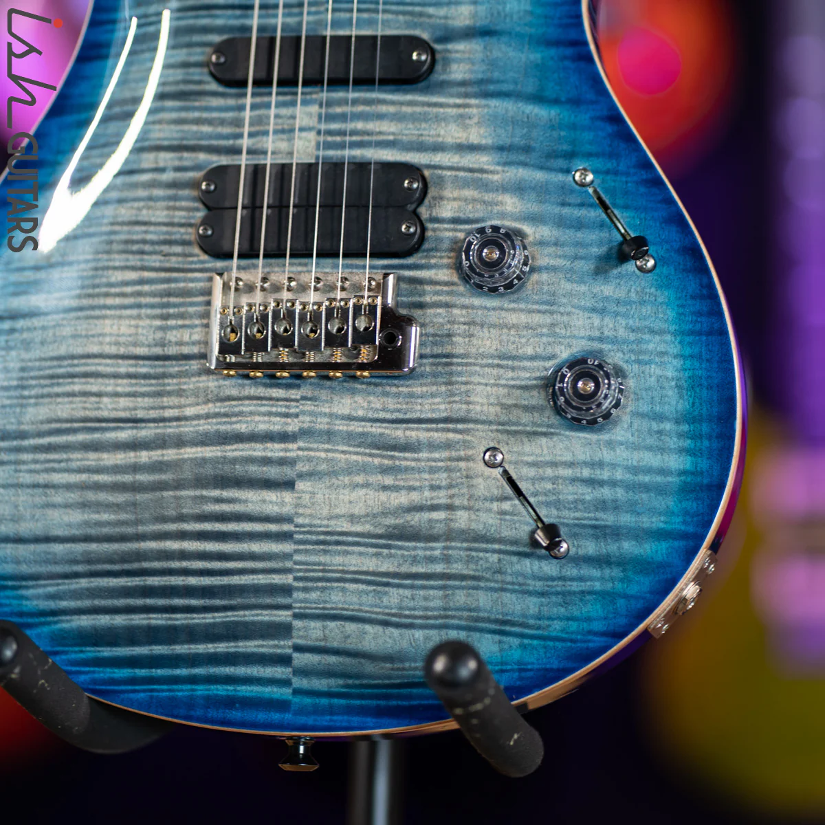 2011 PRS 513 Faded Blue Burst 10 Top - Image 4