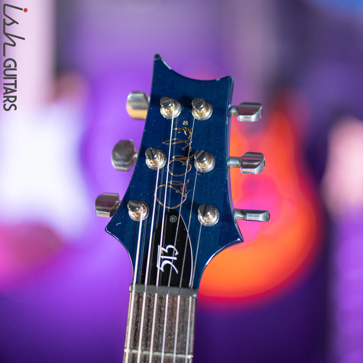 2011 PRS 513 Faded Blue Burst 10 Top - Image 6