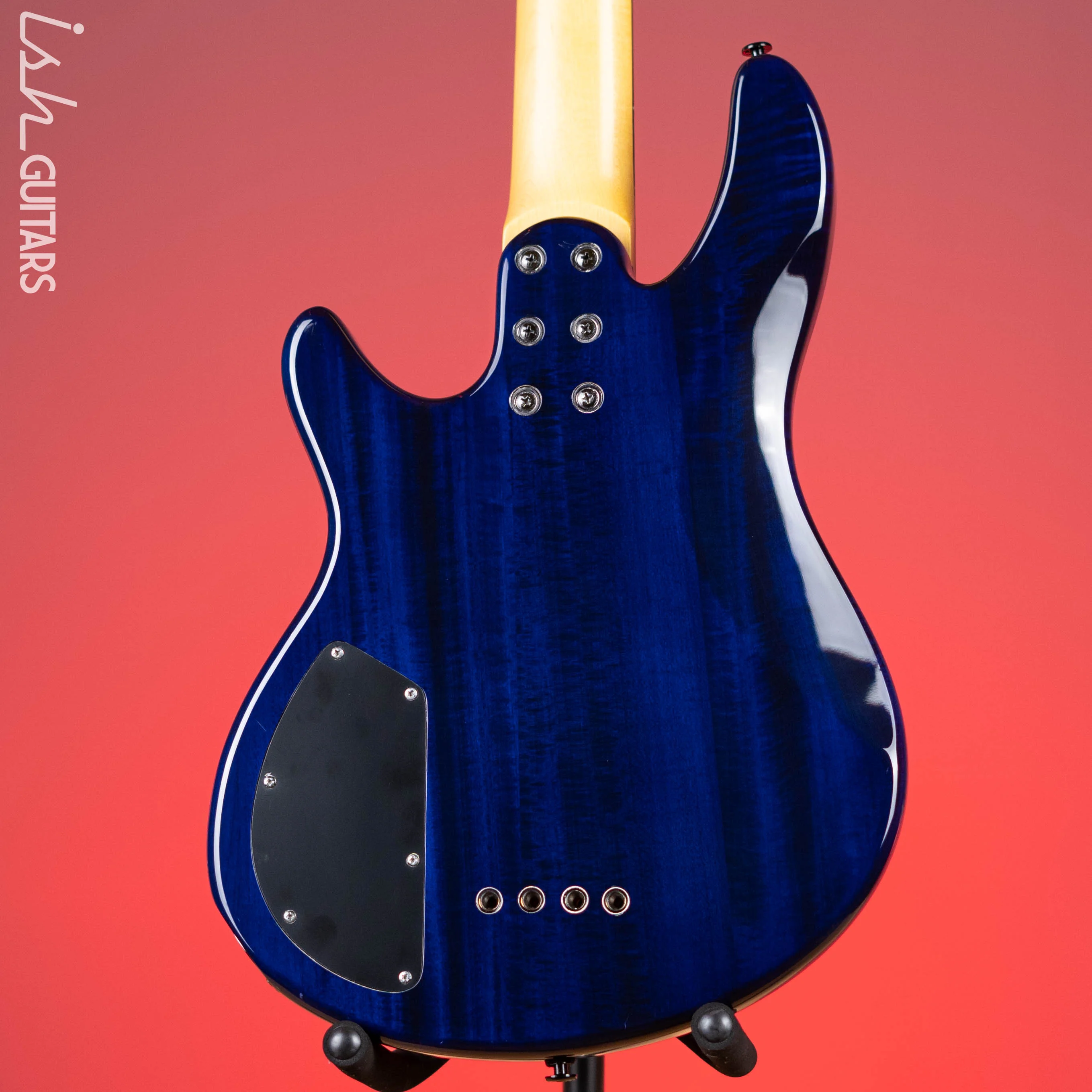 2011 Schecter Diamond Series Raiden Special 4-String Bass Blue Burst - Image 7