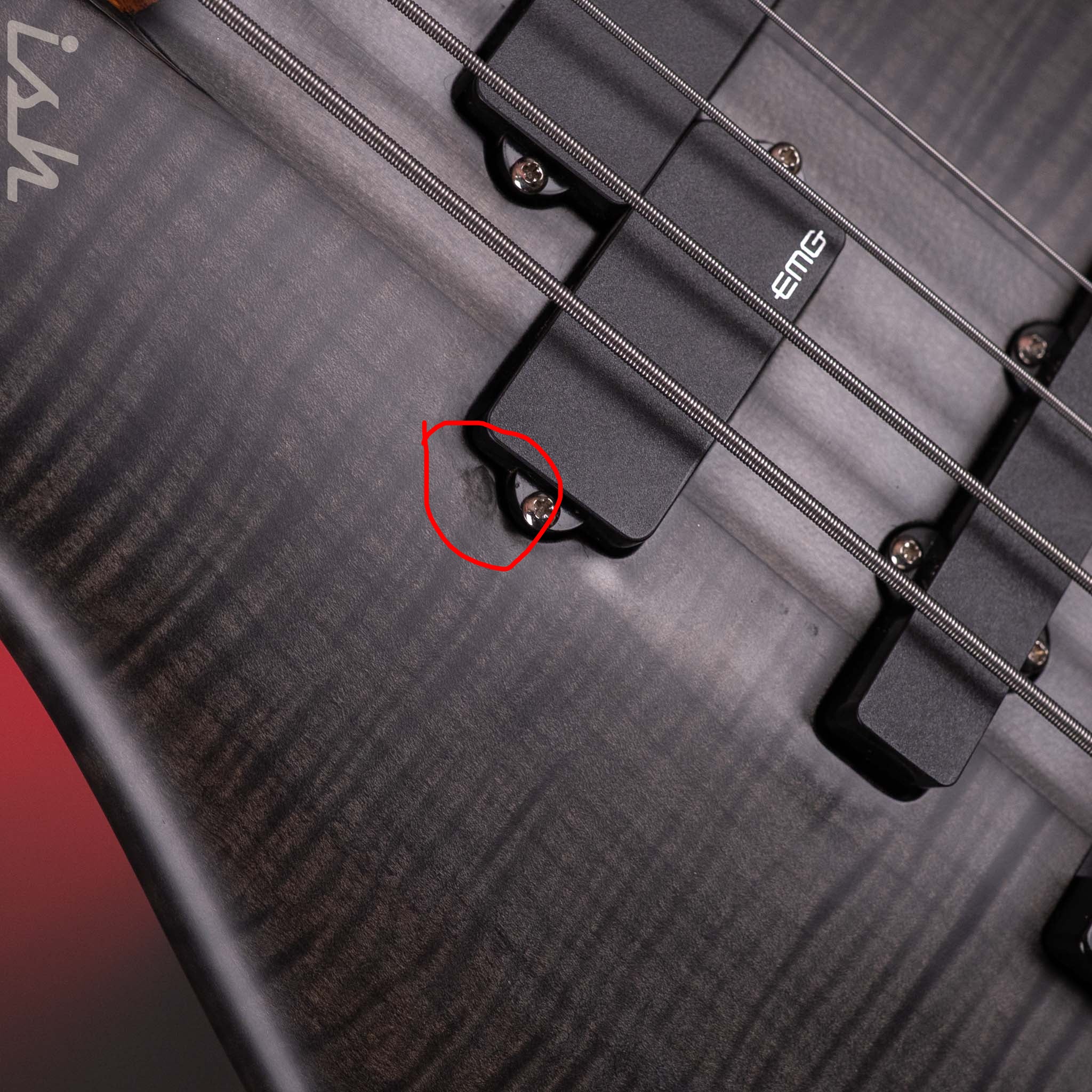 2011 Spector Forte 4 Matte Black Satin - Image 7