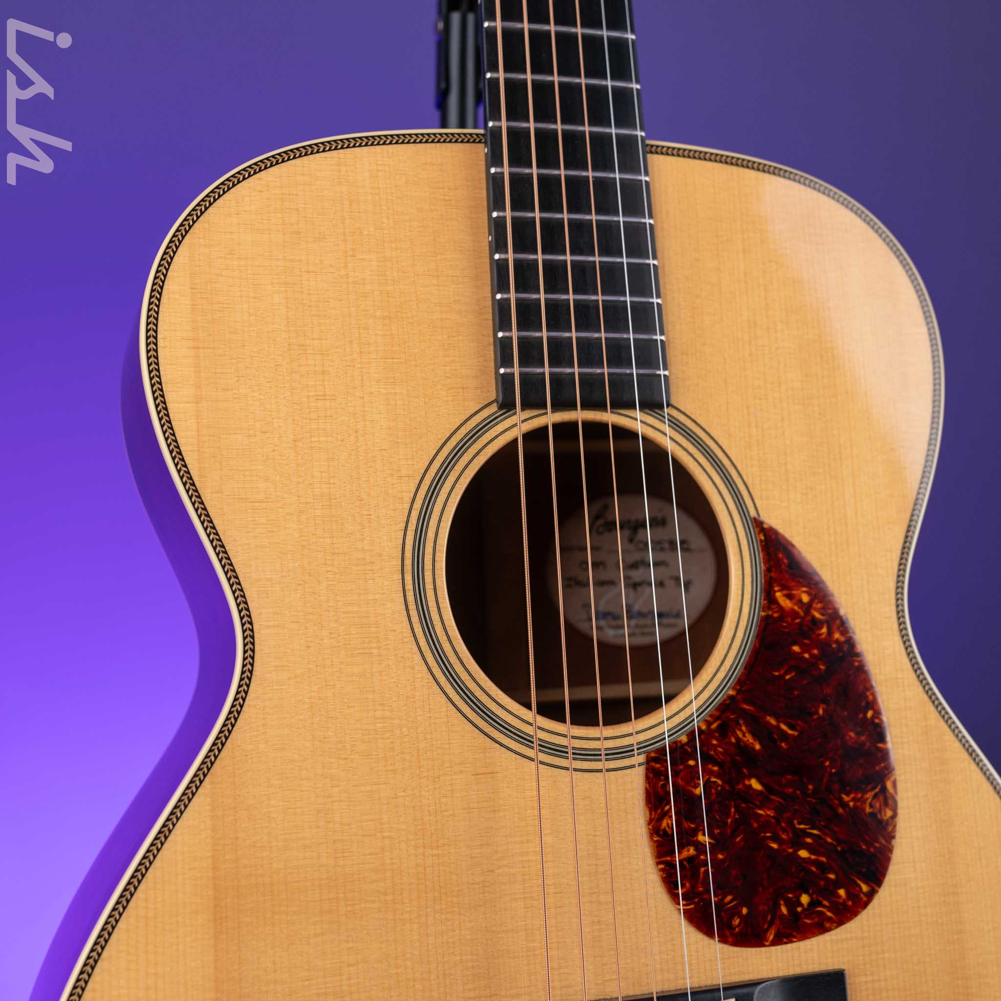 2012 Bourgeois Custom OM Italian Spruce Top - Image 3