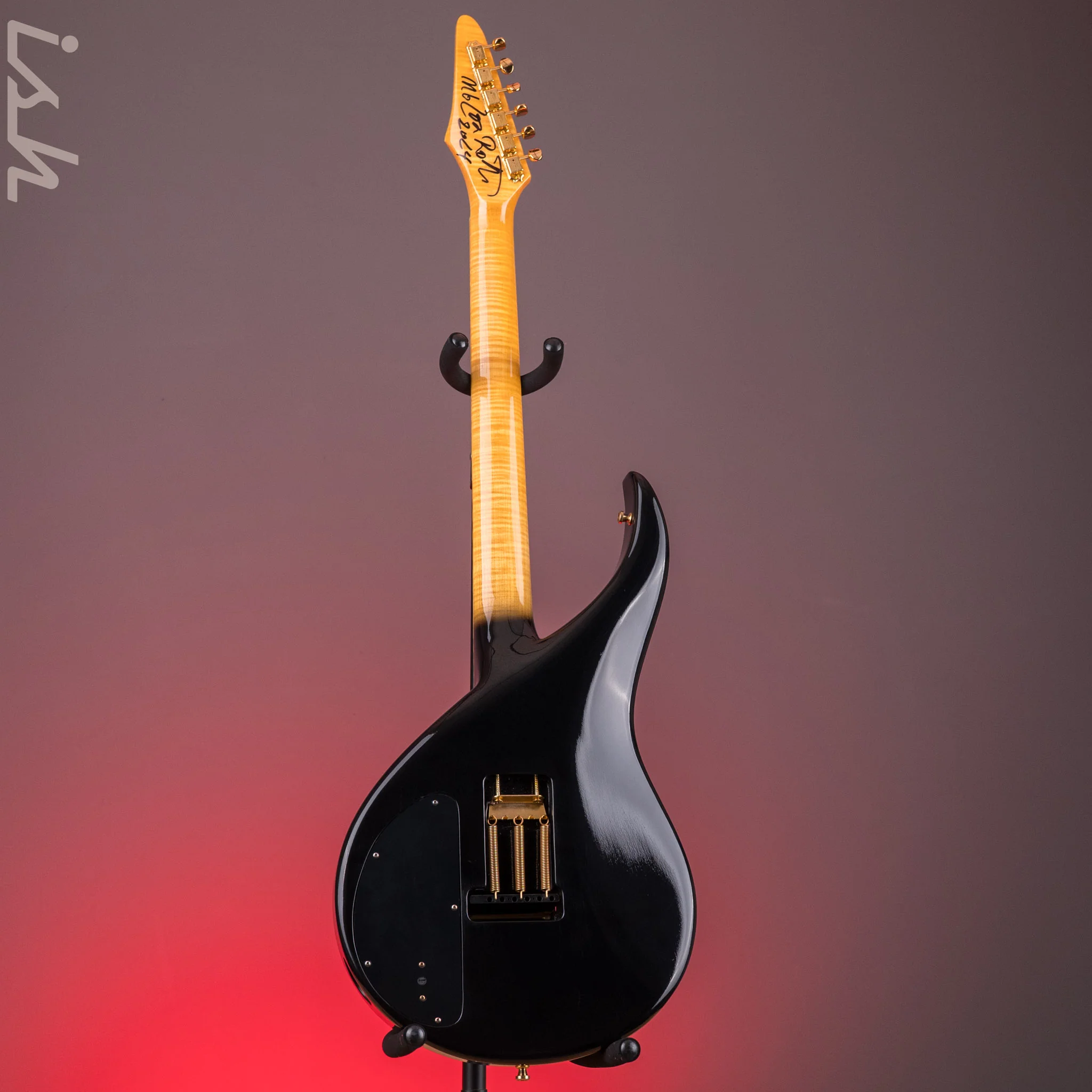 2012 Dean Uli Jon Roth Sky Guitar #9 "Black Velvet Sky" *Signed by Uli Jon Roth* - Image 11