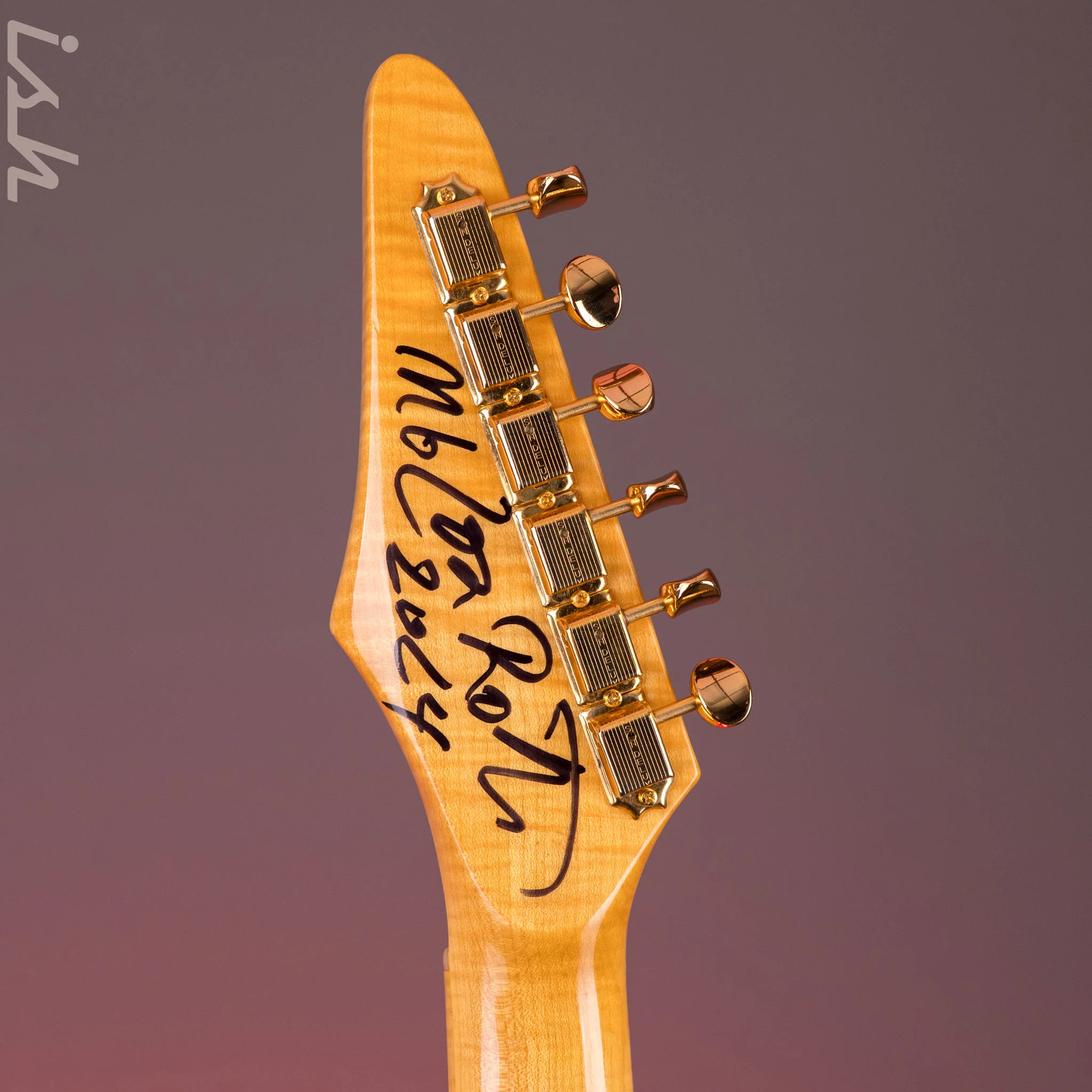 2012 Dean Uli Jon Roth Sky Guitar #9 "Black Velvet Sky" *Signed by Uli Jon Roth* - Image 15