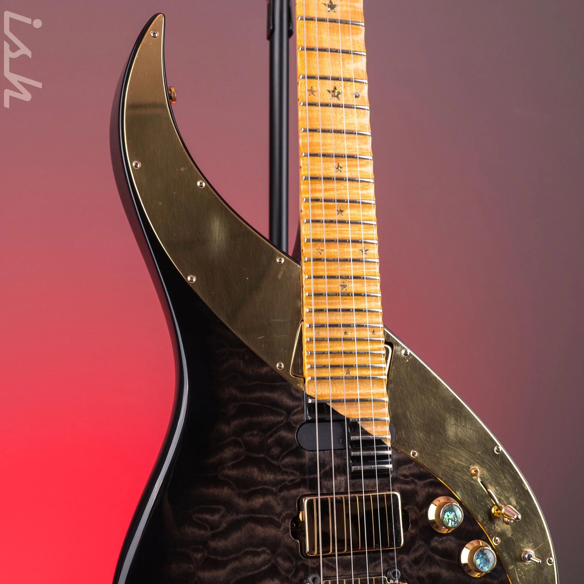 2012 Dean Uli Jon Roth Sky Guitar #9 "Black Velvet Sky" *Signed by Uli Jon Roth* - Image 3