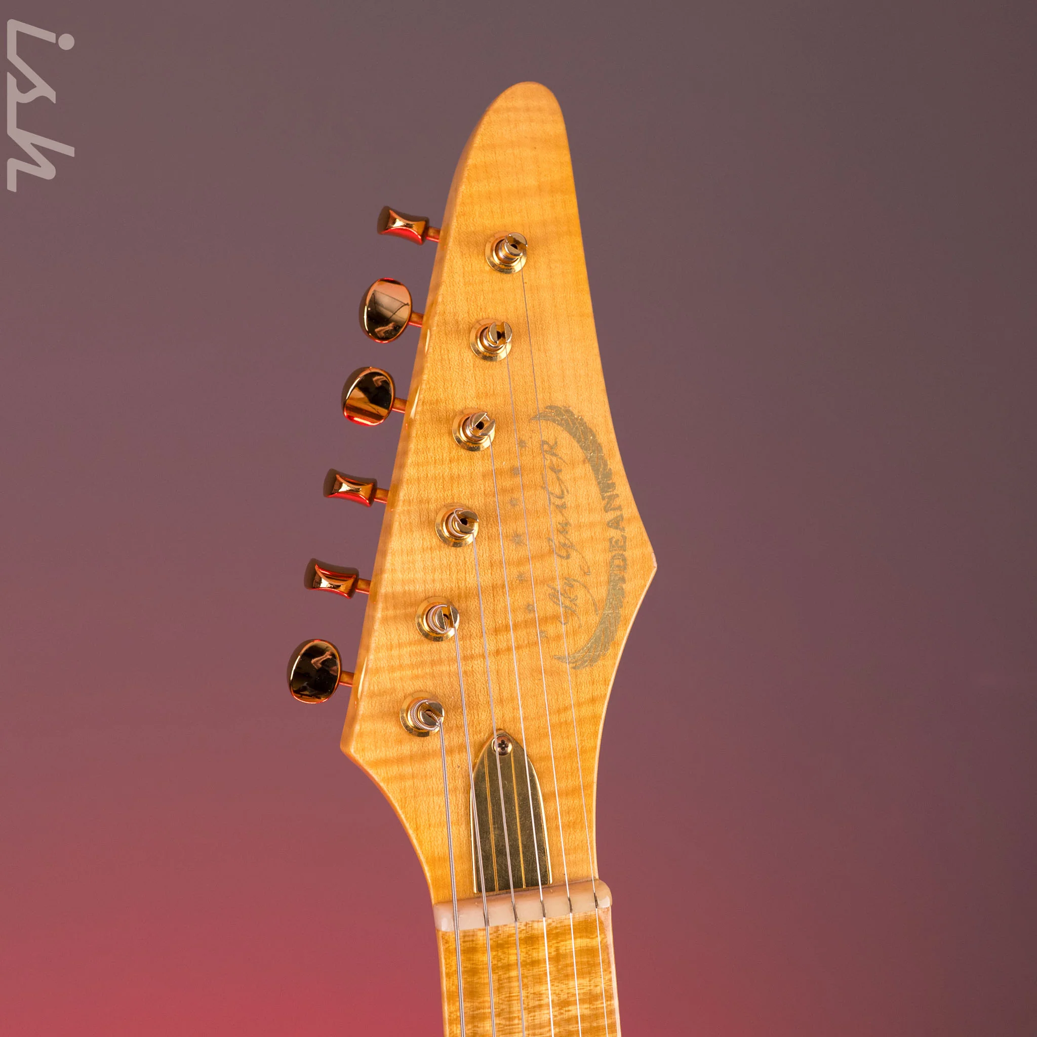 2012 Dean Uli Jon Roth Sky Guitar #9 "Black Velvet Sky" *Signed by Uli Jon Roth* - Image 5