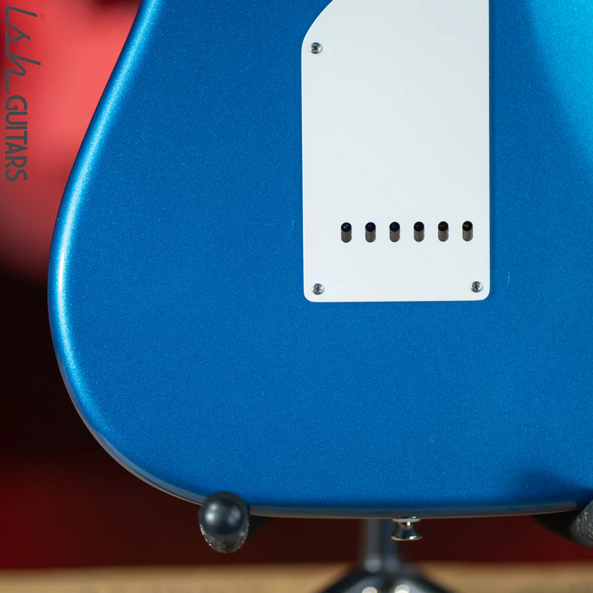 2012 D’Pergo Limited Retro Strat Electric Blue Metallic - Image 11