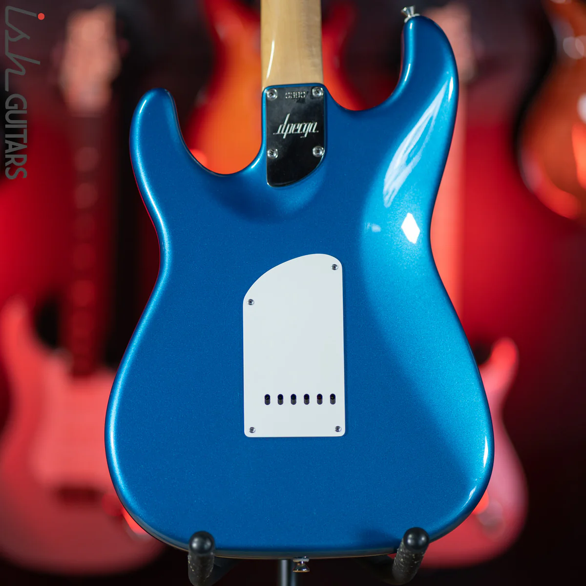 2012 D’Pergo Limited Retro Strat Electric Blue Metallic - Image 9