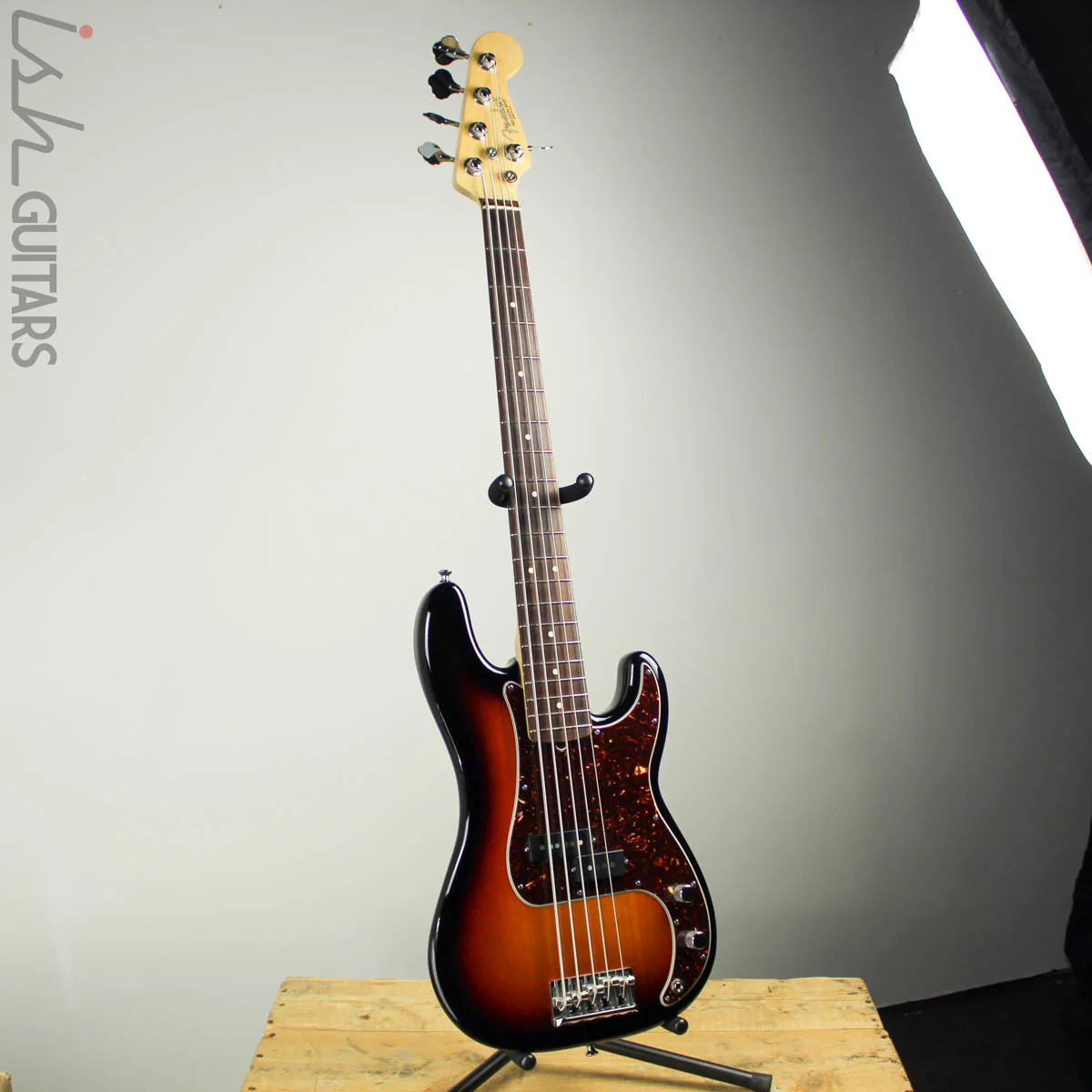 2012 Fender 5-String American Standard Precision Bass - Image 2