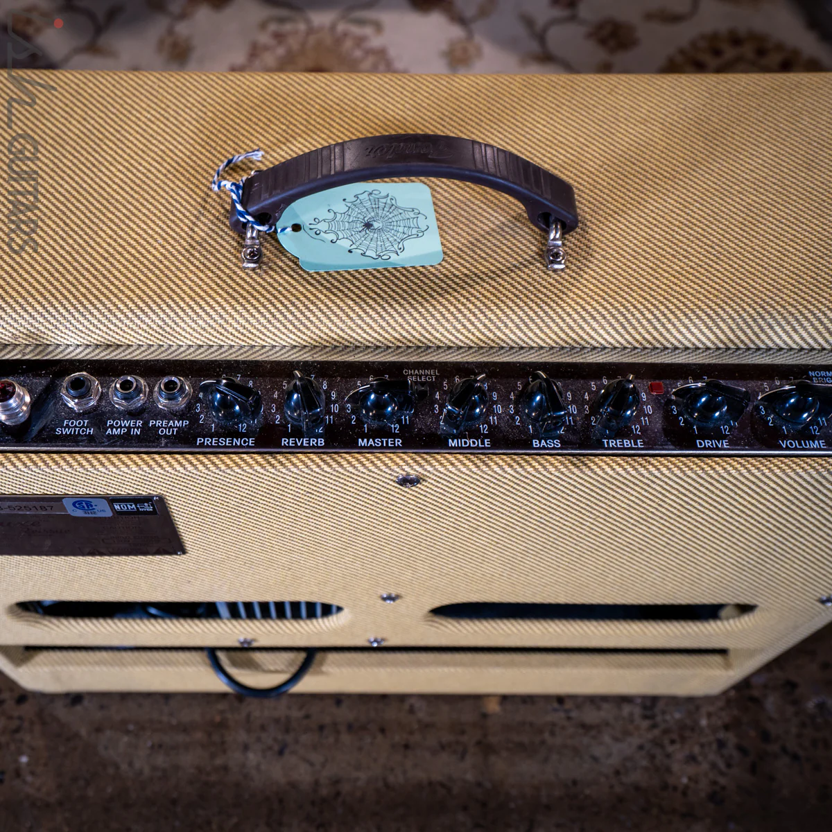 2012 Fender Blues Deluxe Reissue Tweed 1x12 40W - Image 4