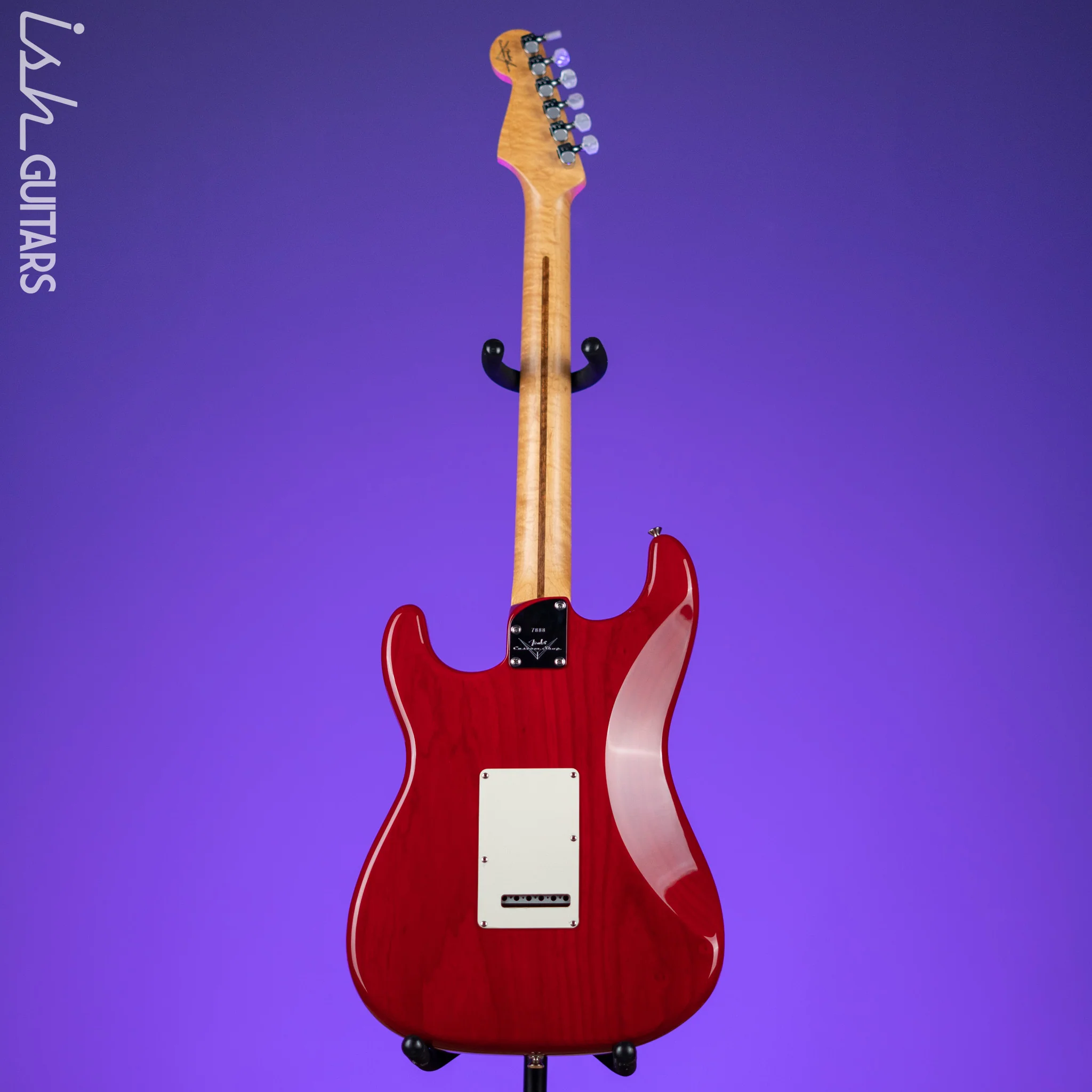 2012 Fender Custom Shop DLX Stratocaster Candy Red Quilt - Image 11