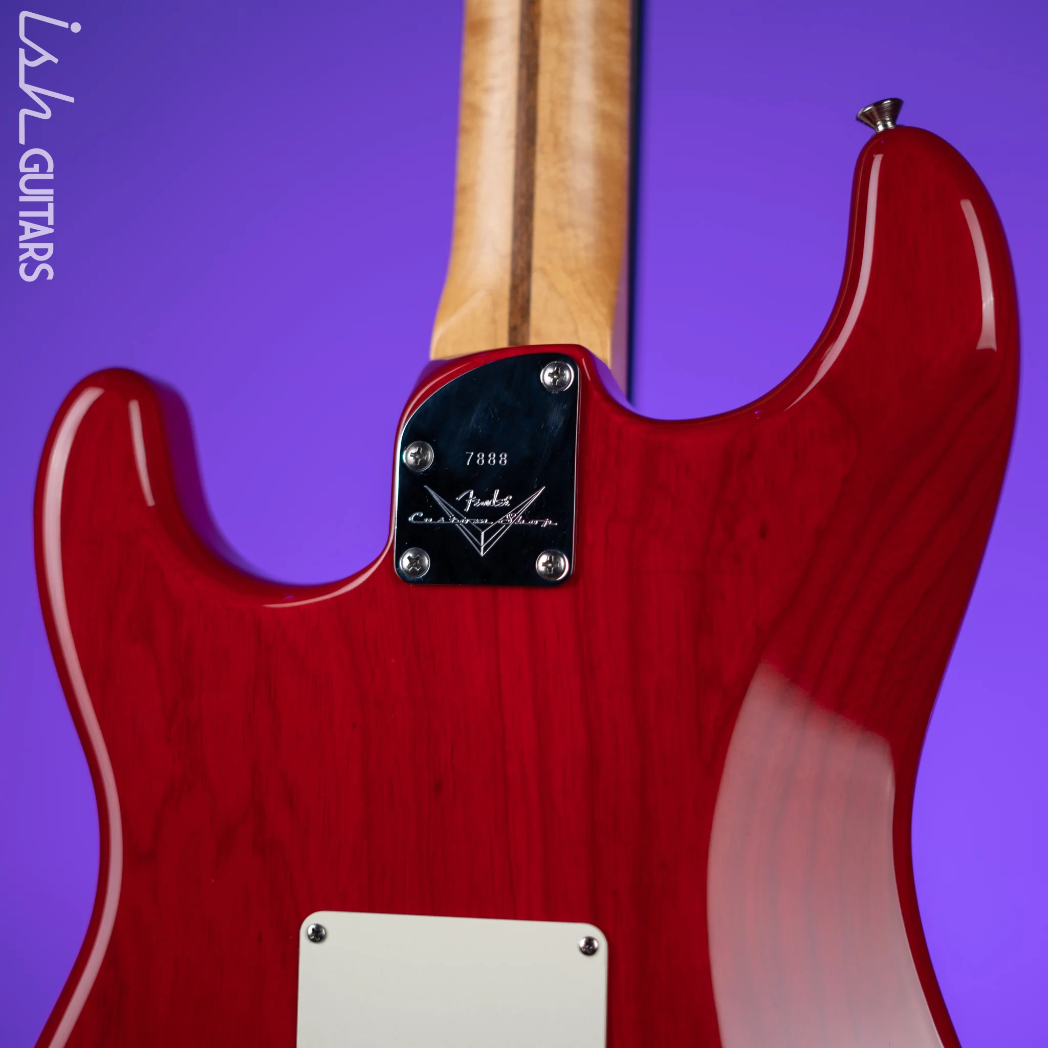 2012 Fender Custom Shop DLX Stratocaster Candy Red Quilt - Image 13